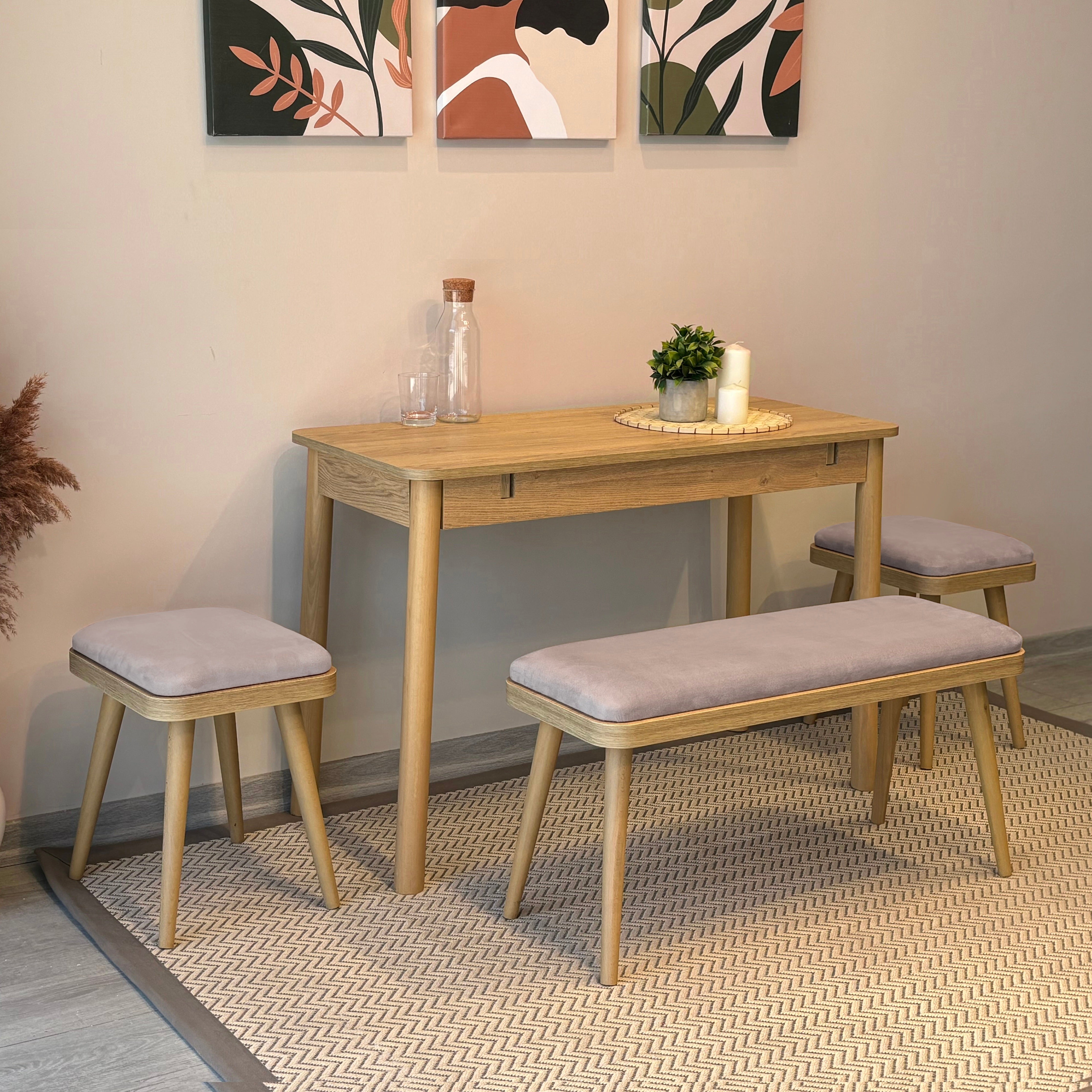 VİNA MİNİ AÇILIR MUTFAK MASA TAKIMI