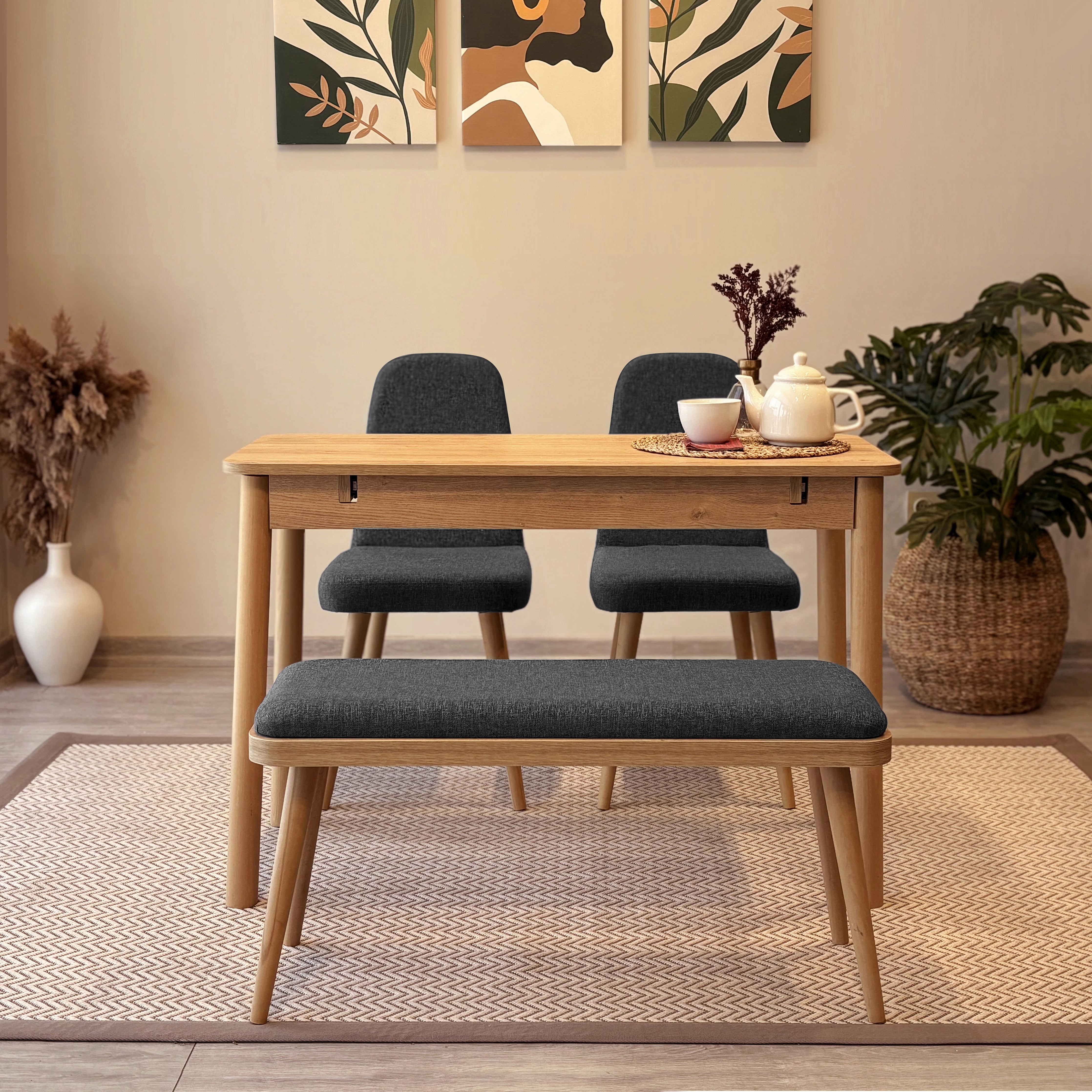 VİNA MİNİ AÇILIR MUTFAK MASA TAKIMI