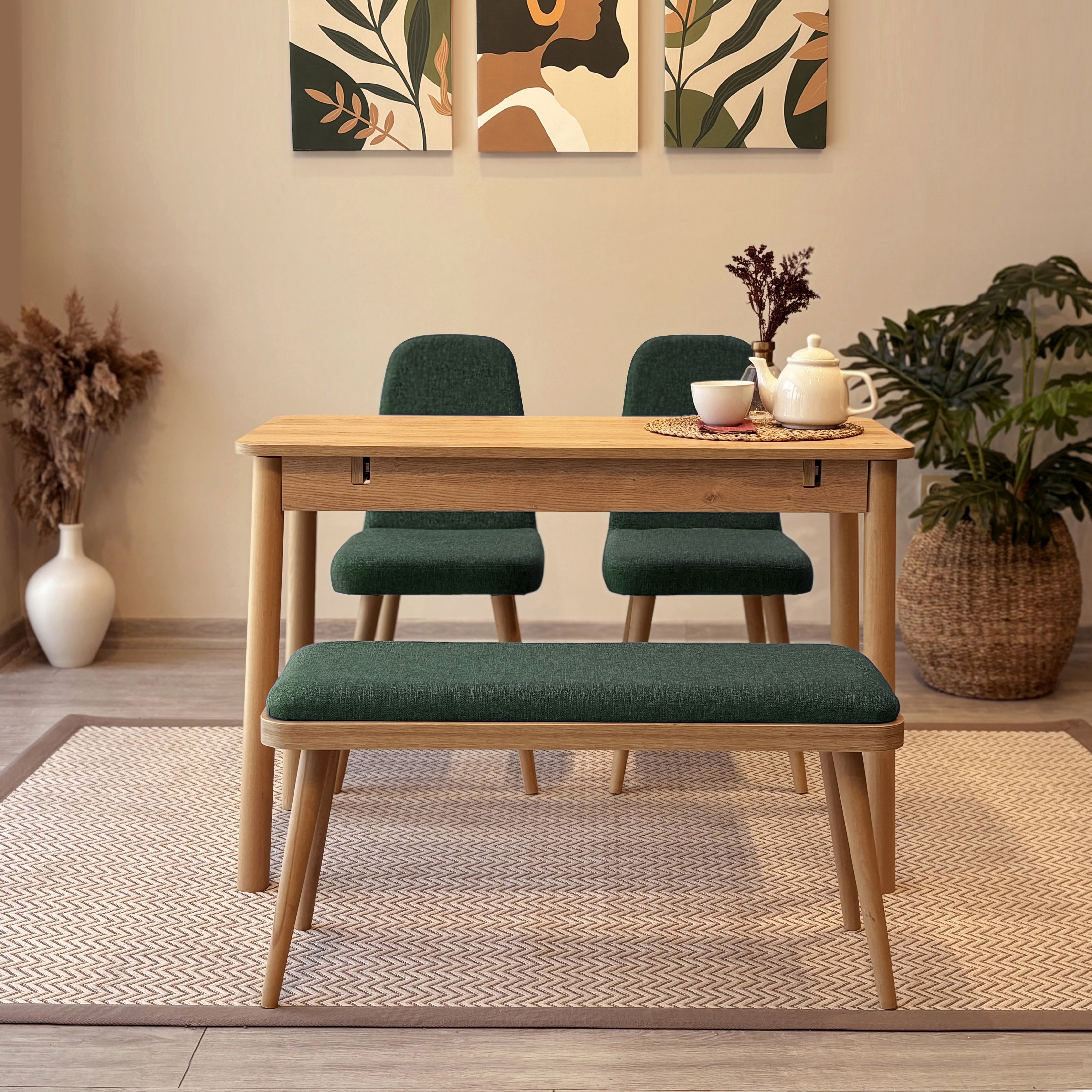 VİNA MİNİ AÇILIR MUTFAK MASA TAKIMI