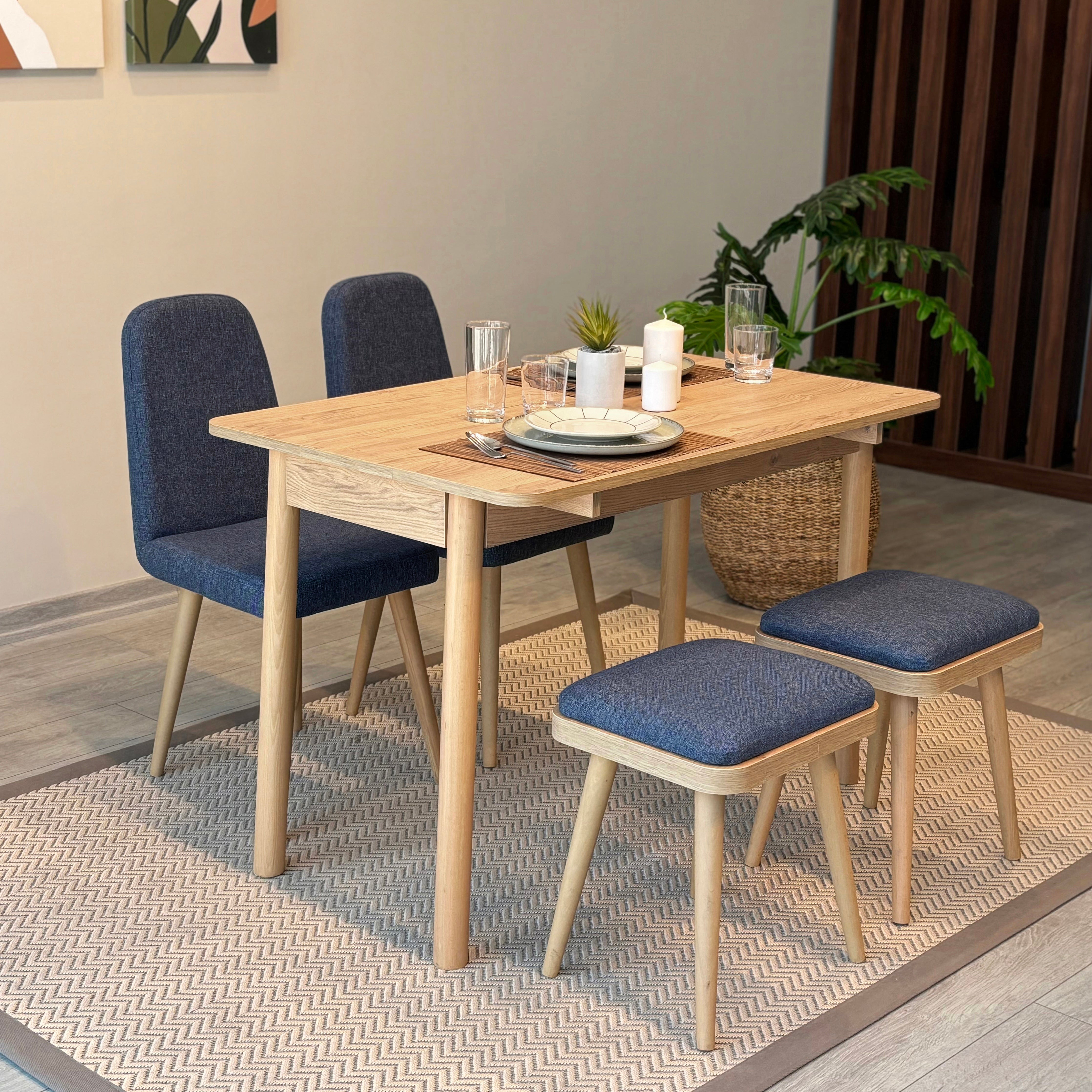 VİNA MİNİ AÇILIR MUTFAK MASA TAKIMI