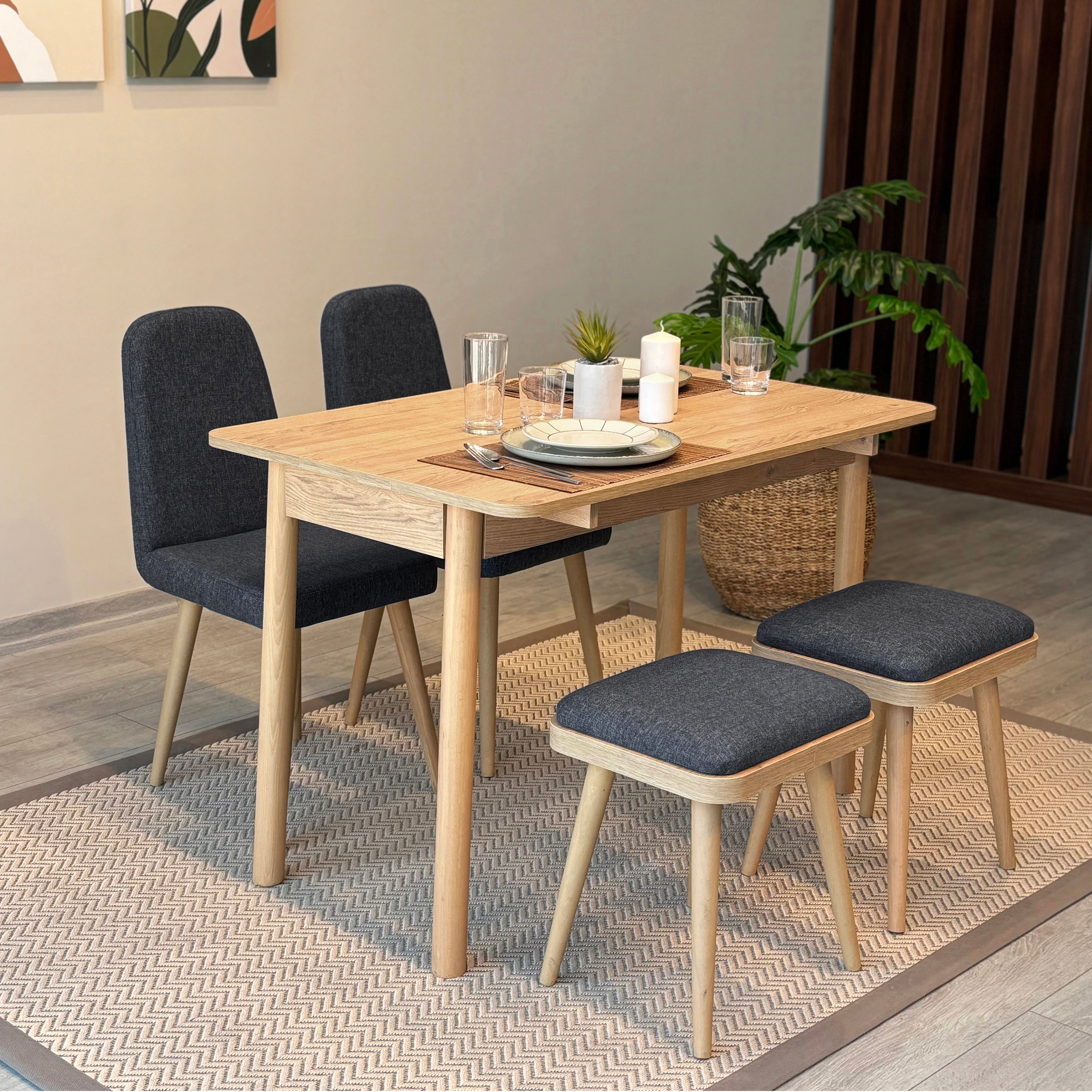 VİNA MİNİ AÇILIR MUTFAK MASA TAKIMI