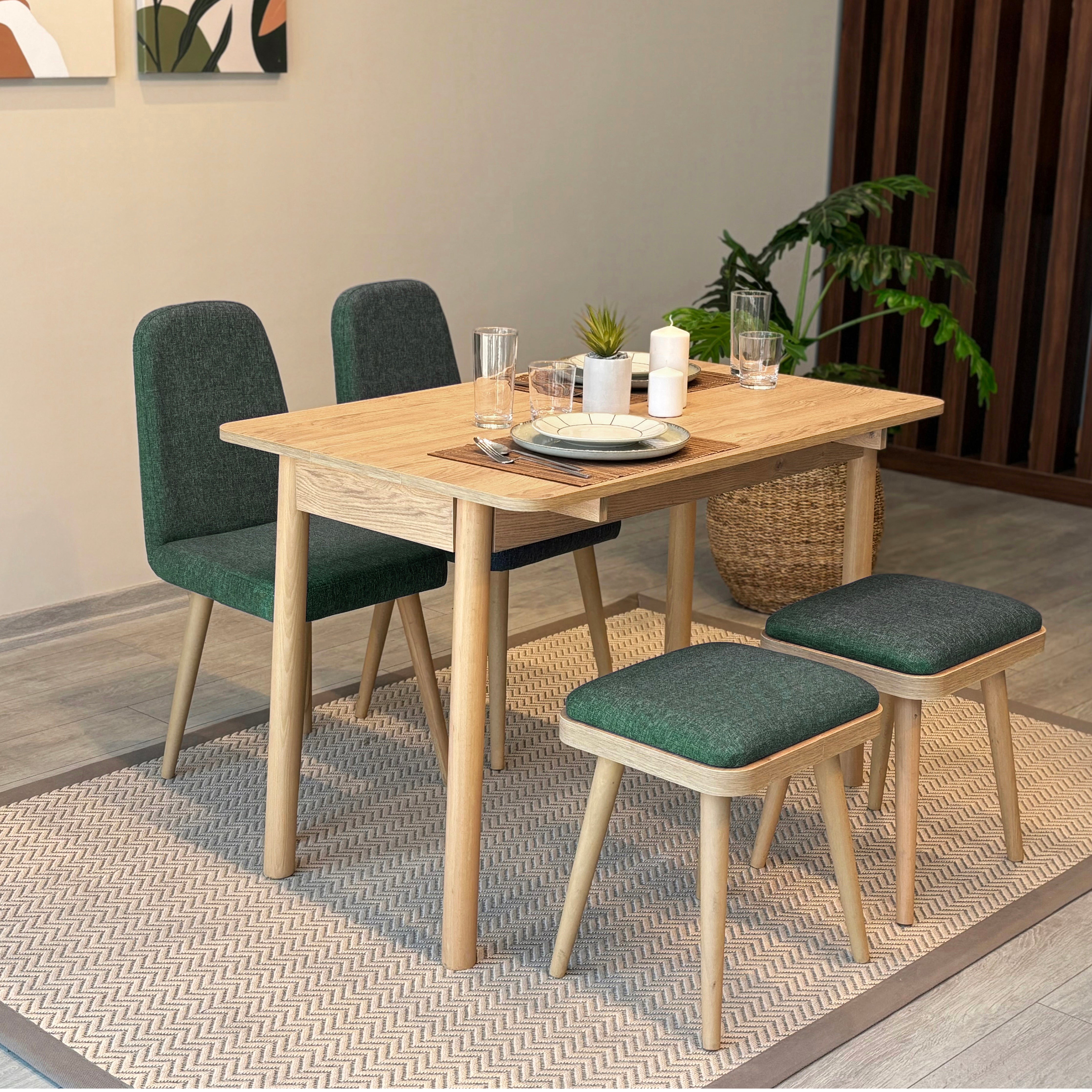 VİNA MİNİ AÇILIR MUTFAK MASA TAKIMI