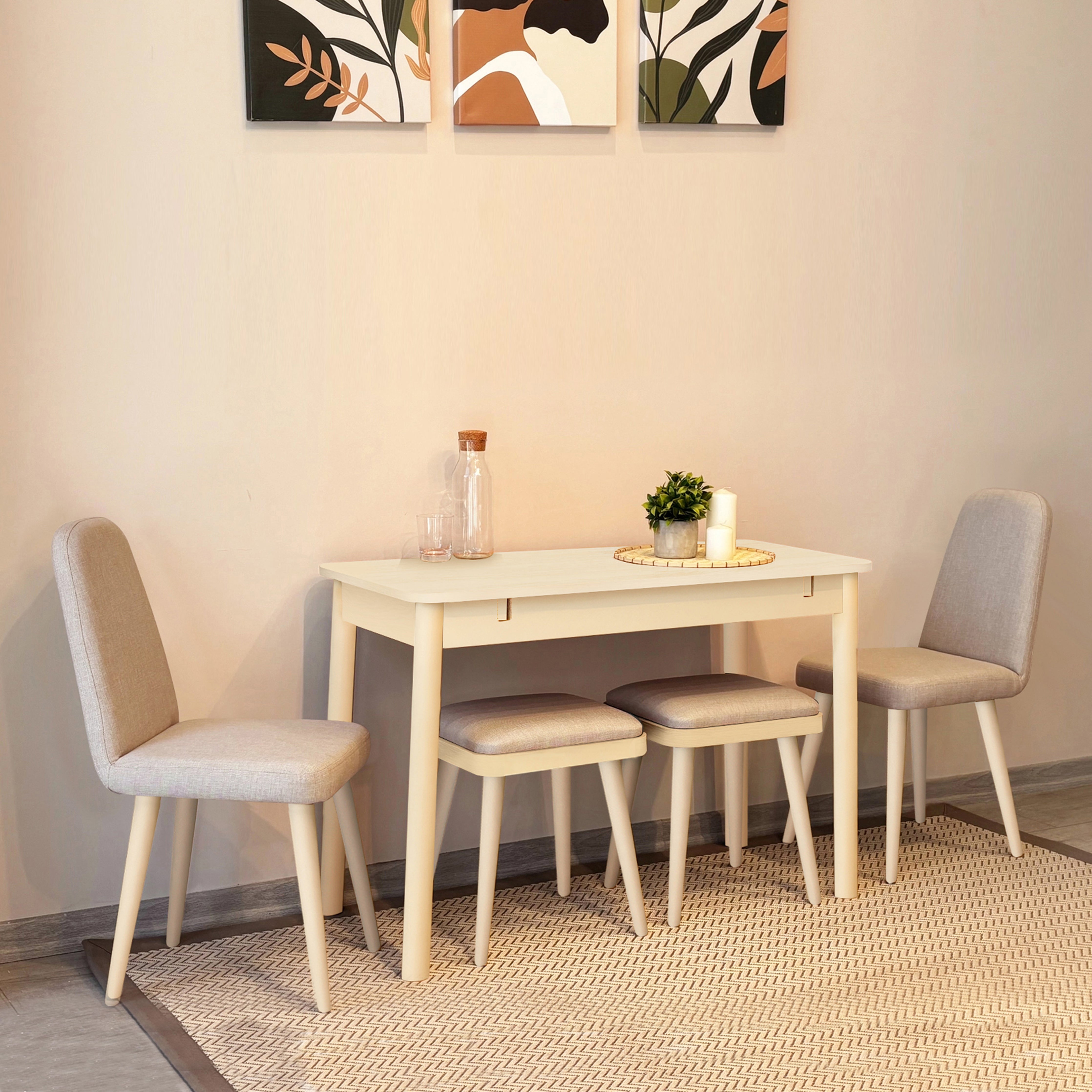 VİNA MİNİ AÇILIR MUTFAK MASA TAKIMI