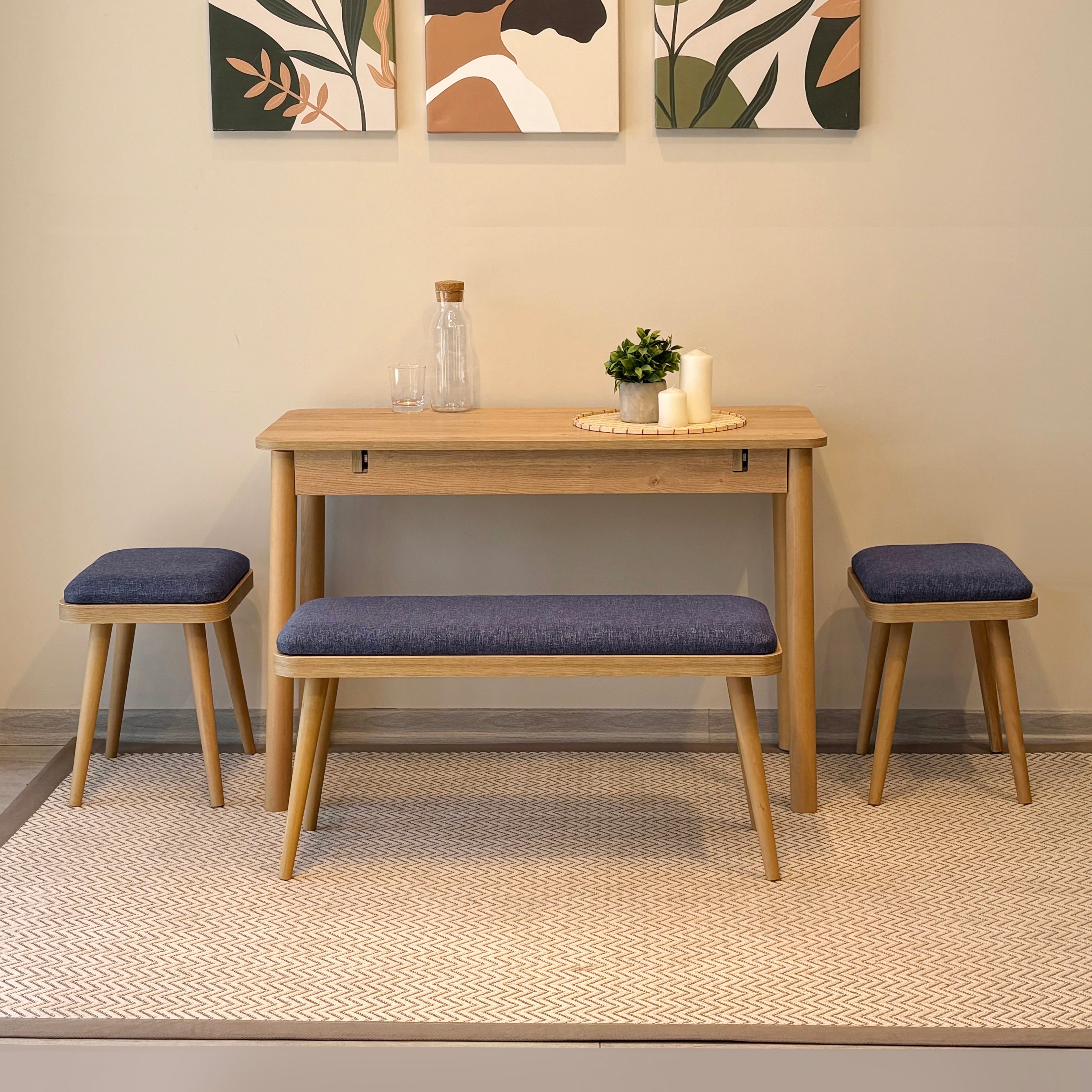 VİNA MİNİ AÇILIR MUTFAK MASA TAKIMI