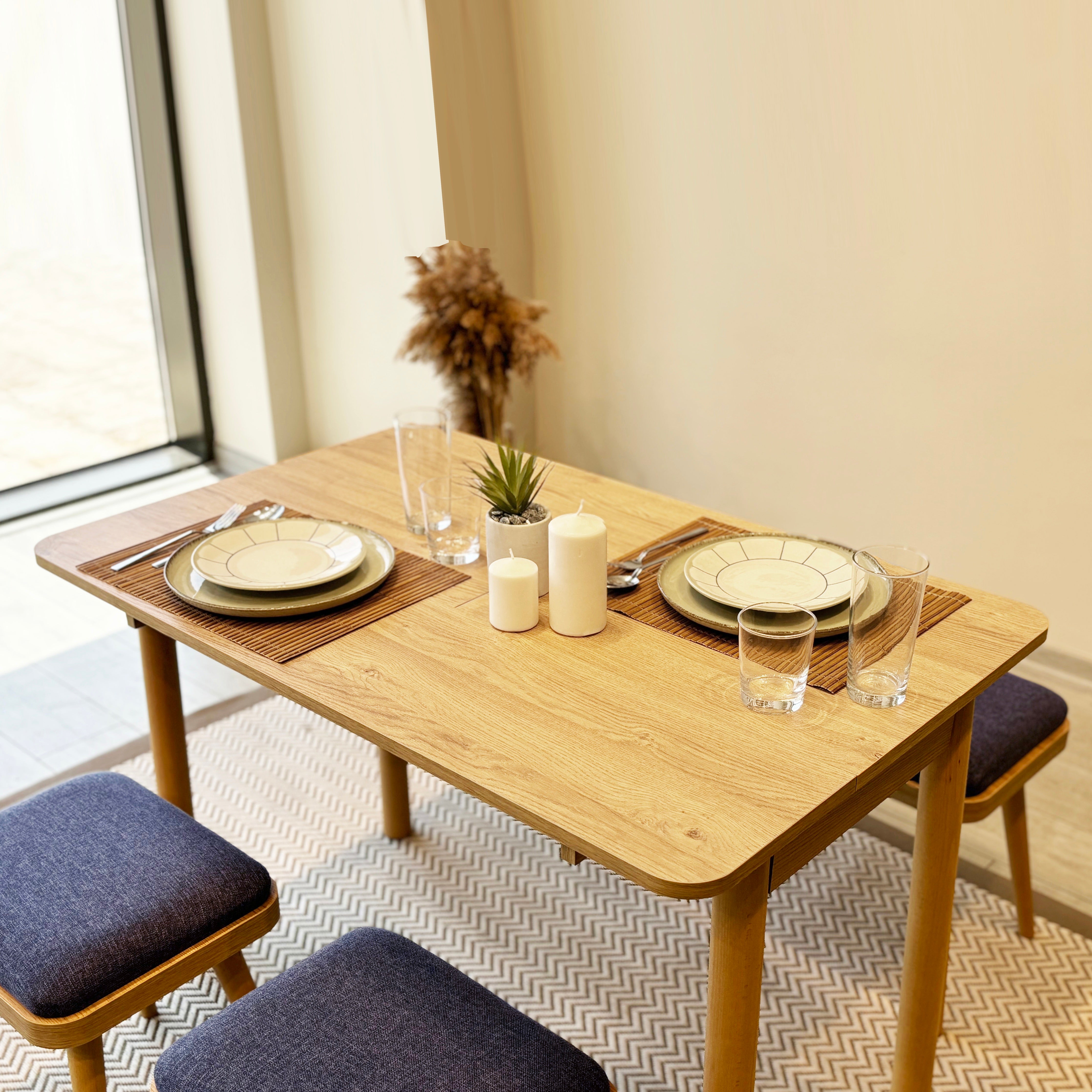 VİNA MİNİ AÇILIR MUTFAK MASA TAKIMI