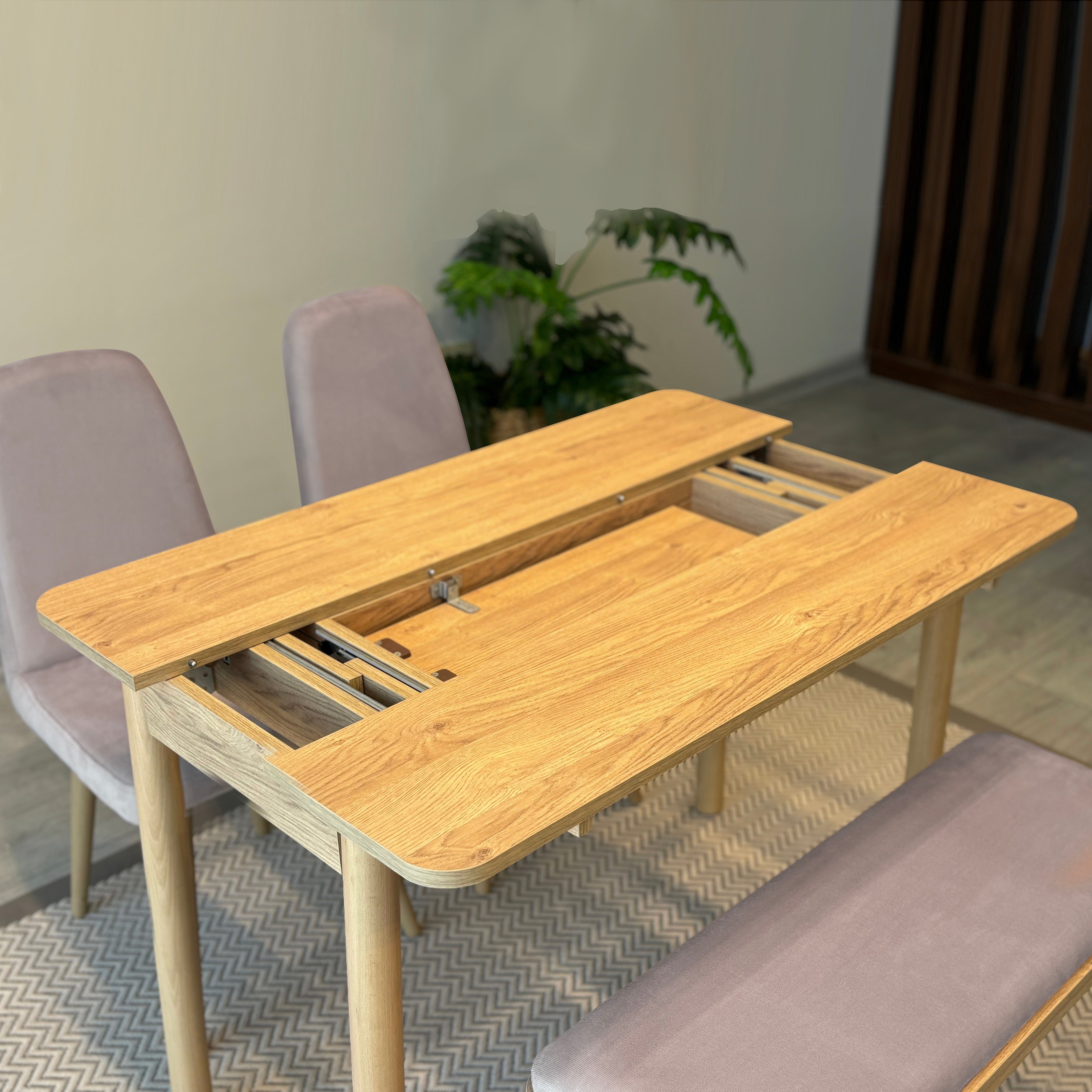 VİNA MİNİ AÇILIR MUTFAK MASA TAKIMI