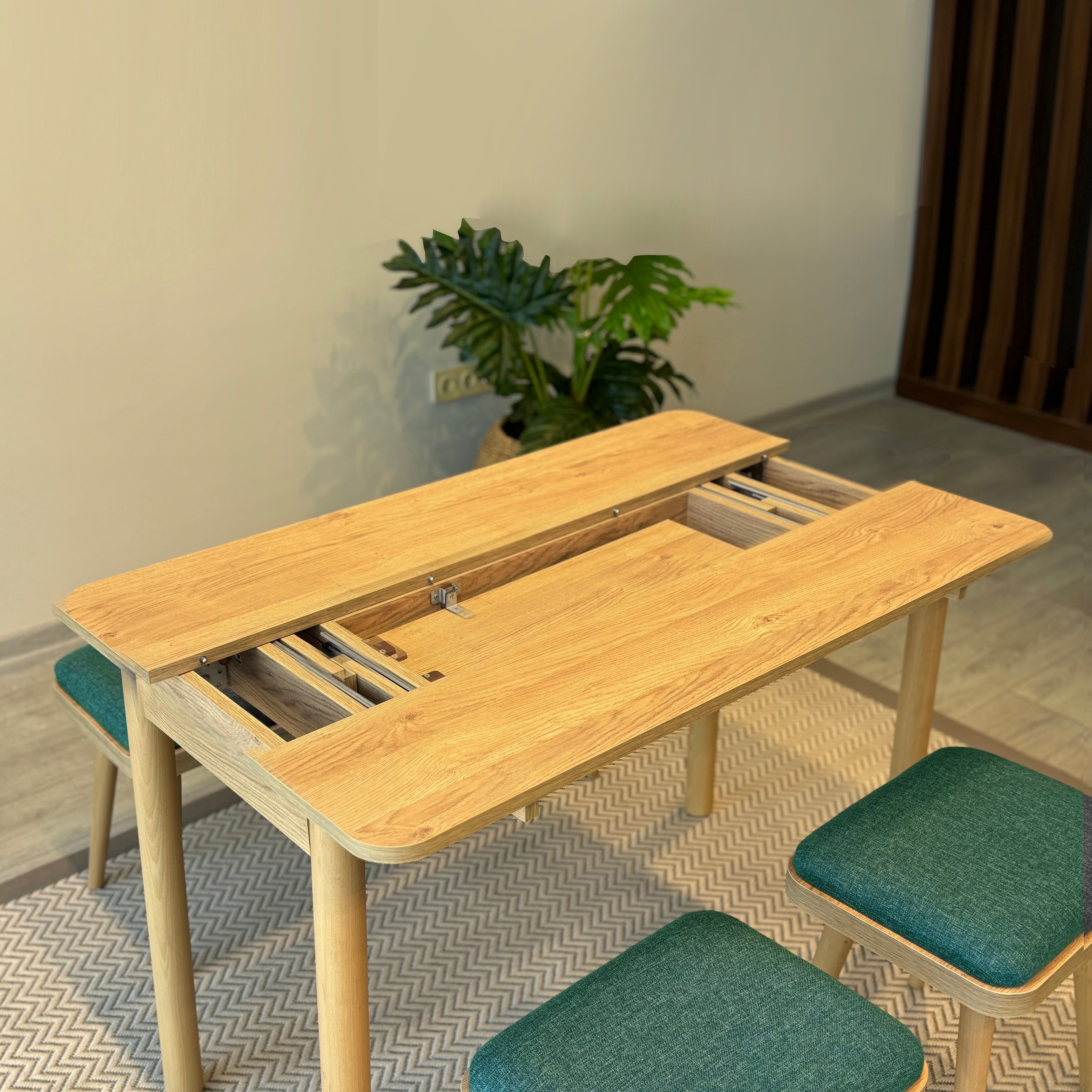 VİNA MİNİ AÇILIR MUTFAK MASA TAKIMI