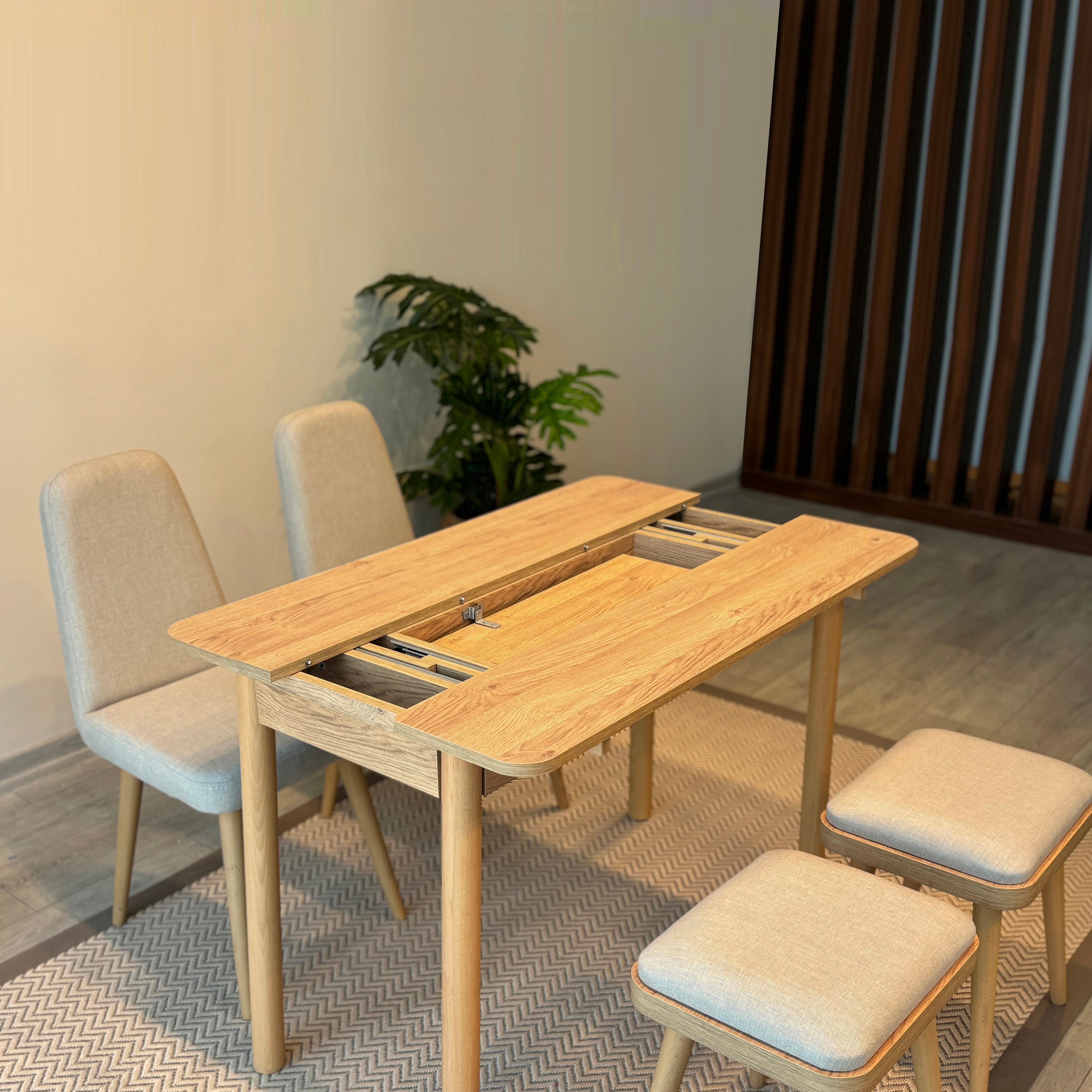 VİNA MİNİ AÇILIR MUTFAK MASA TAKIMI