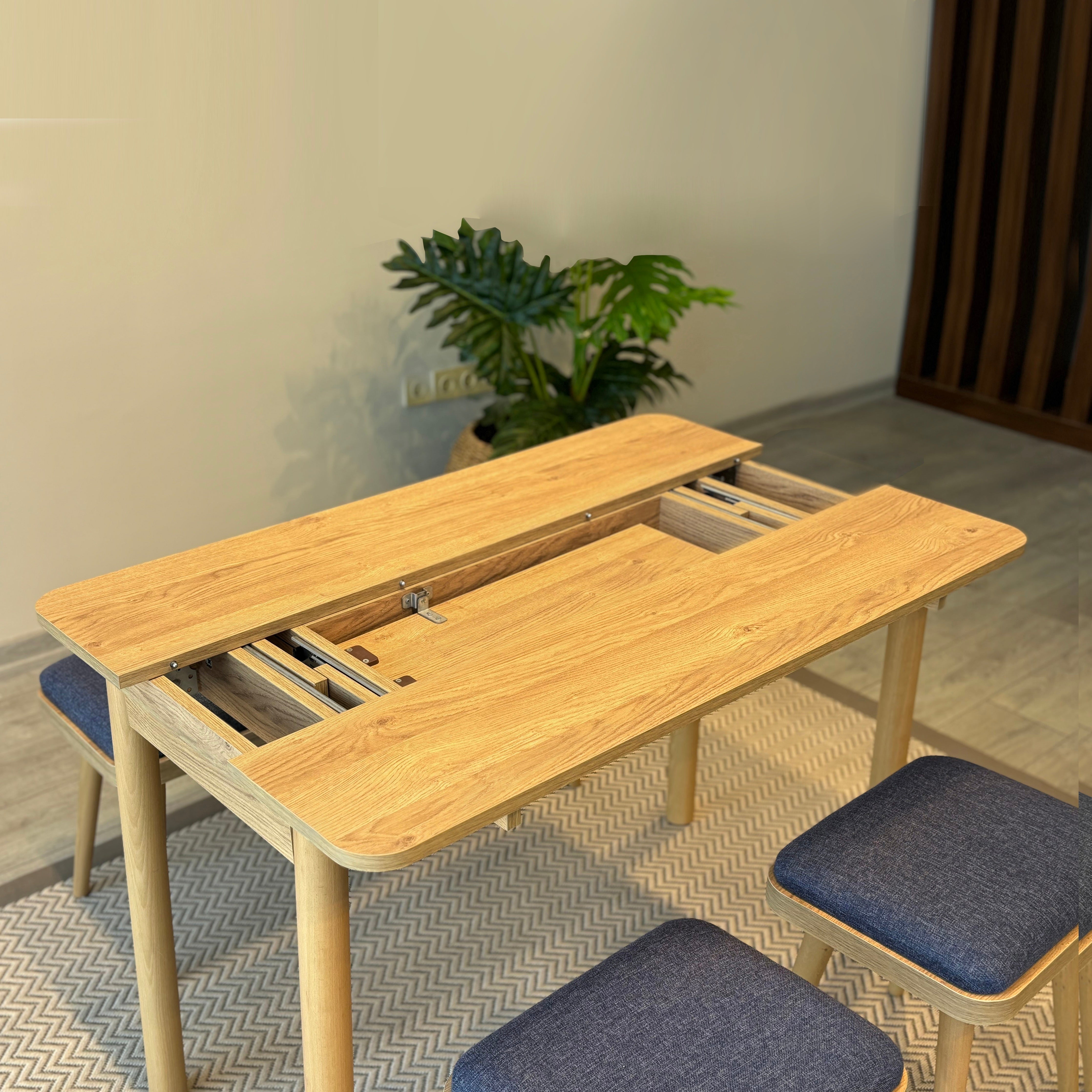 VİNA MİNİ AÇILIR MUTFAK MASA TAKIMI