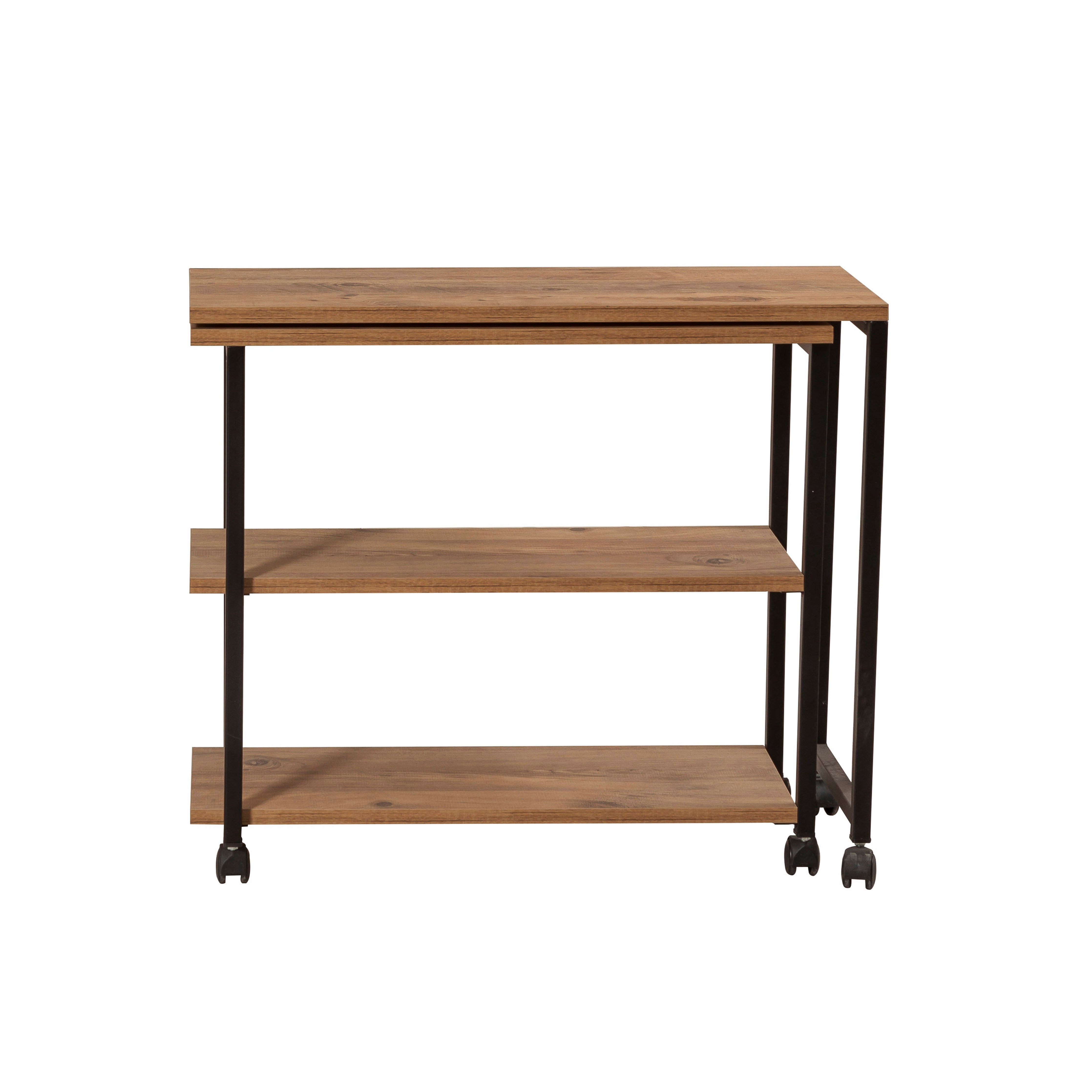 MELİN 360 DERECE DÖNEBİLEN ÇOK AMAÇLI SEHPA ATLANTİK