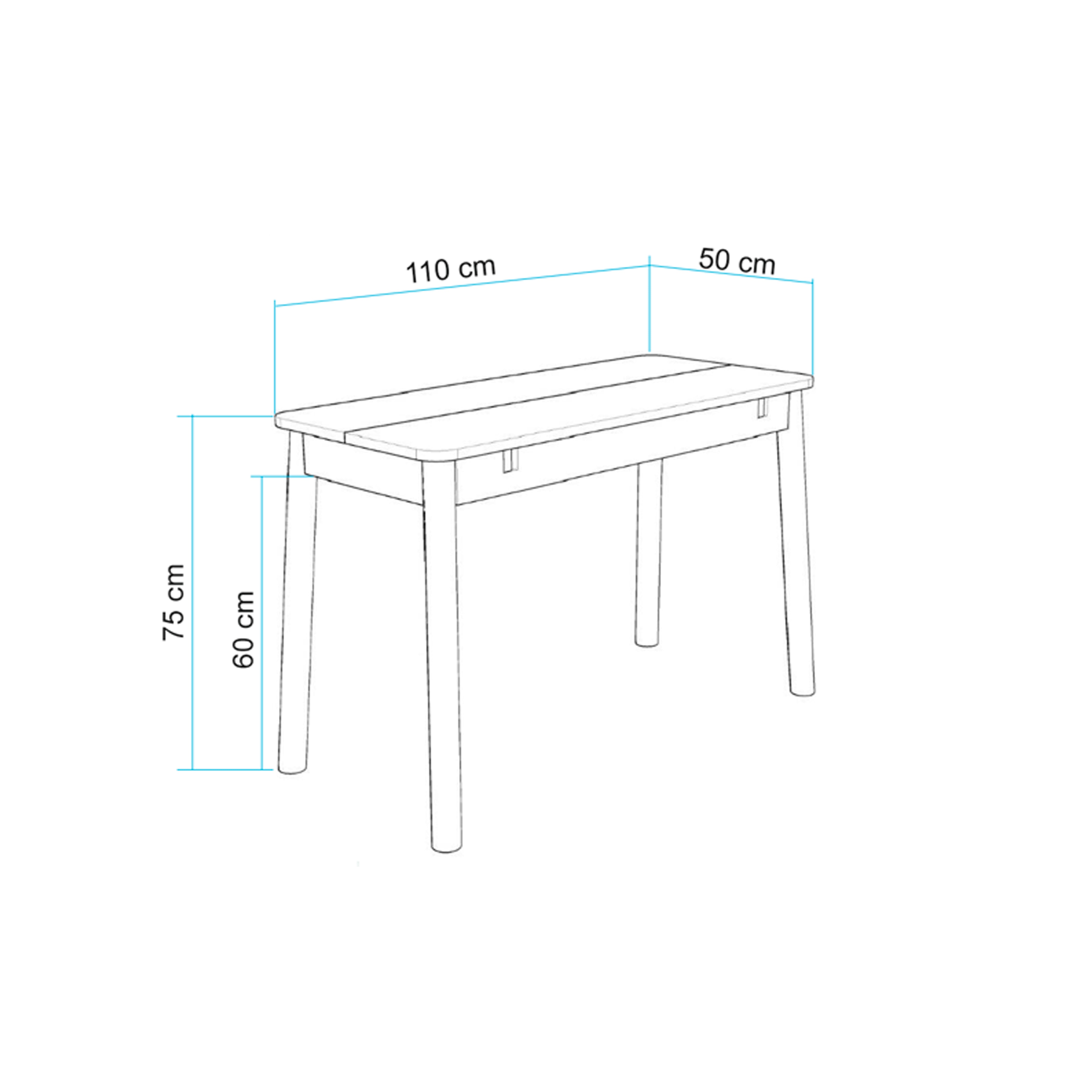 VİNA MİNİ AÇILIR MUTFAK MASA TAKIMI