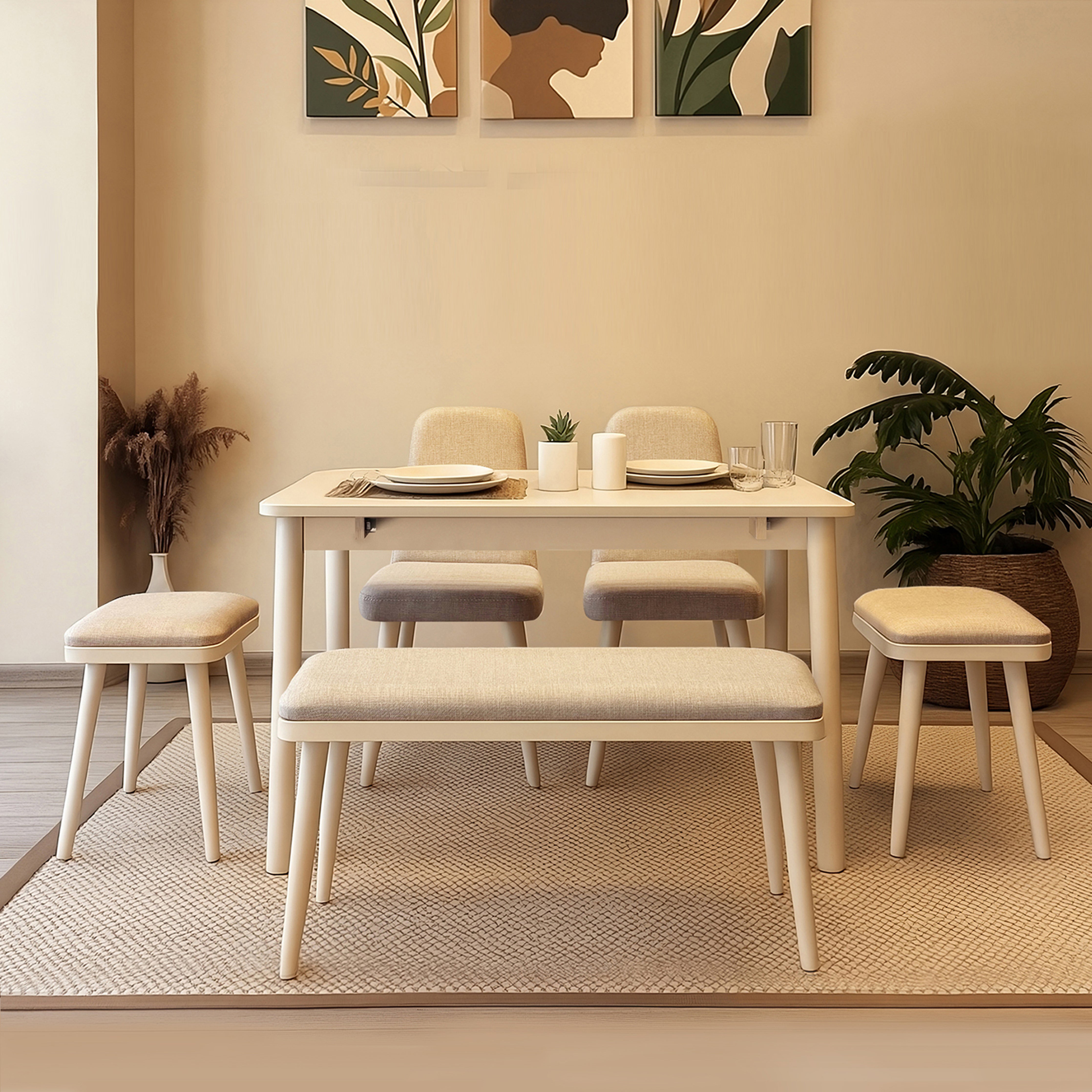 VİNA MİNİ AÇILIR MUTFAK MASA TAKIMI