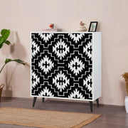 MULTİLÜX BEYAZ DESENLİ LAKE AYAK SWAN