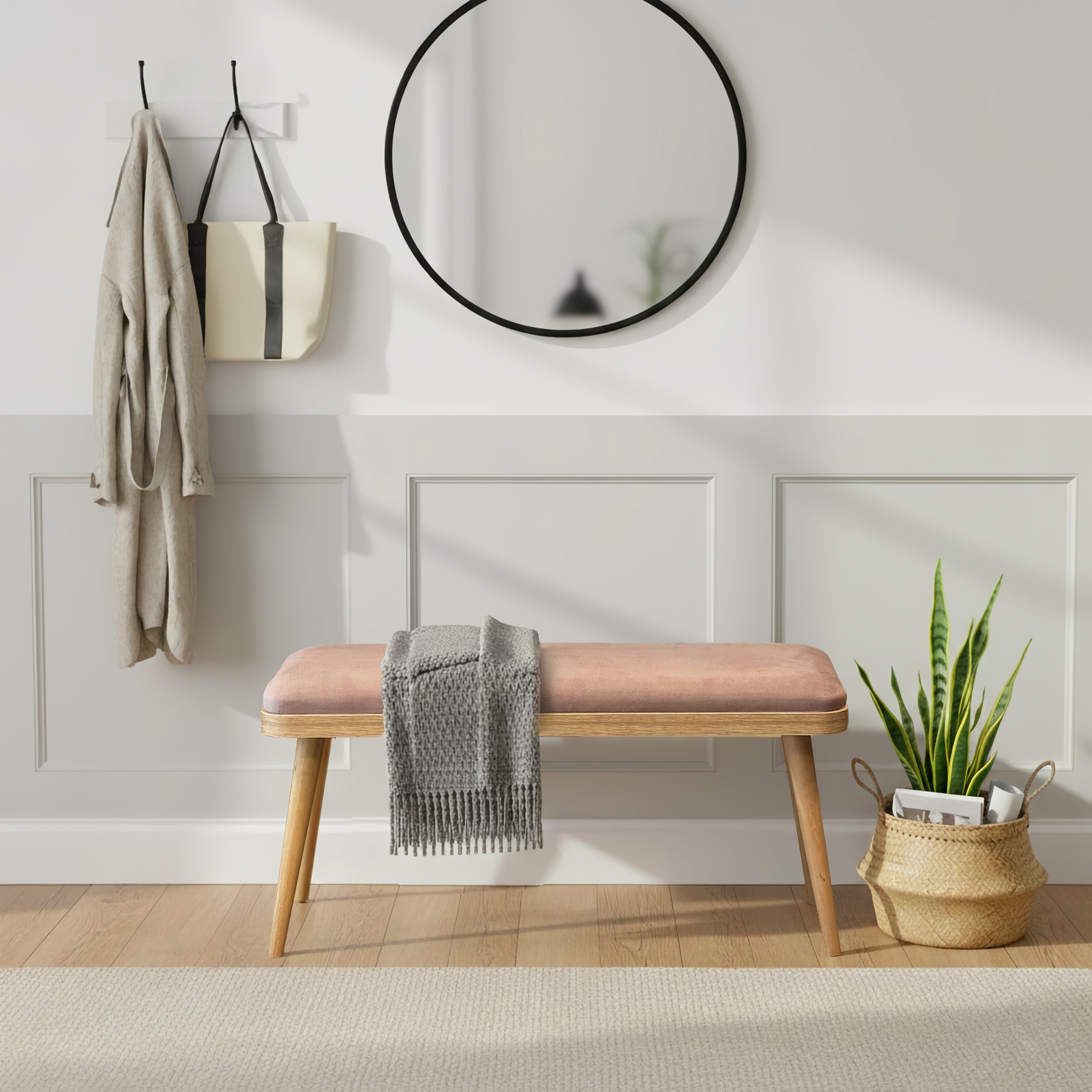 VİNA MİNİ BENCH KARİNA MEŞE