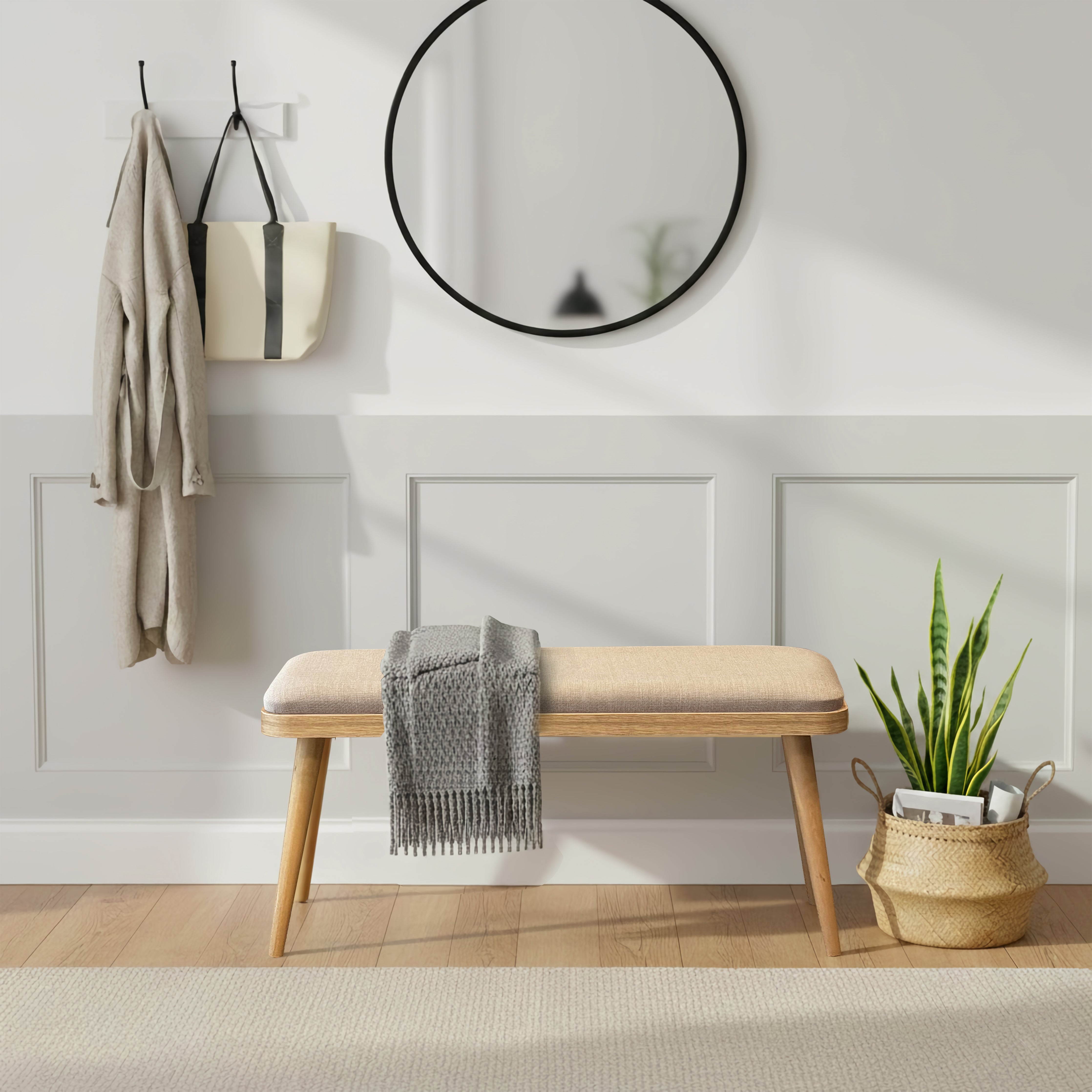 VİNA MİNİ BENCH KARİNA MEŞE