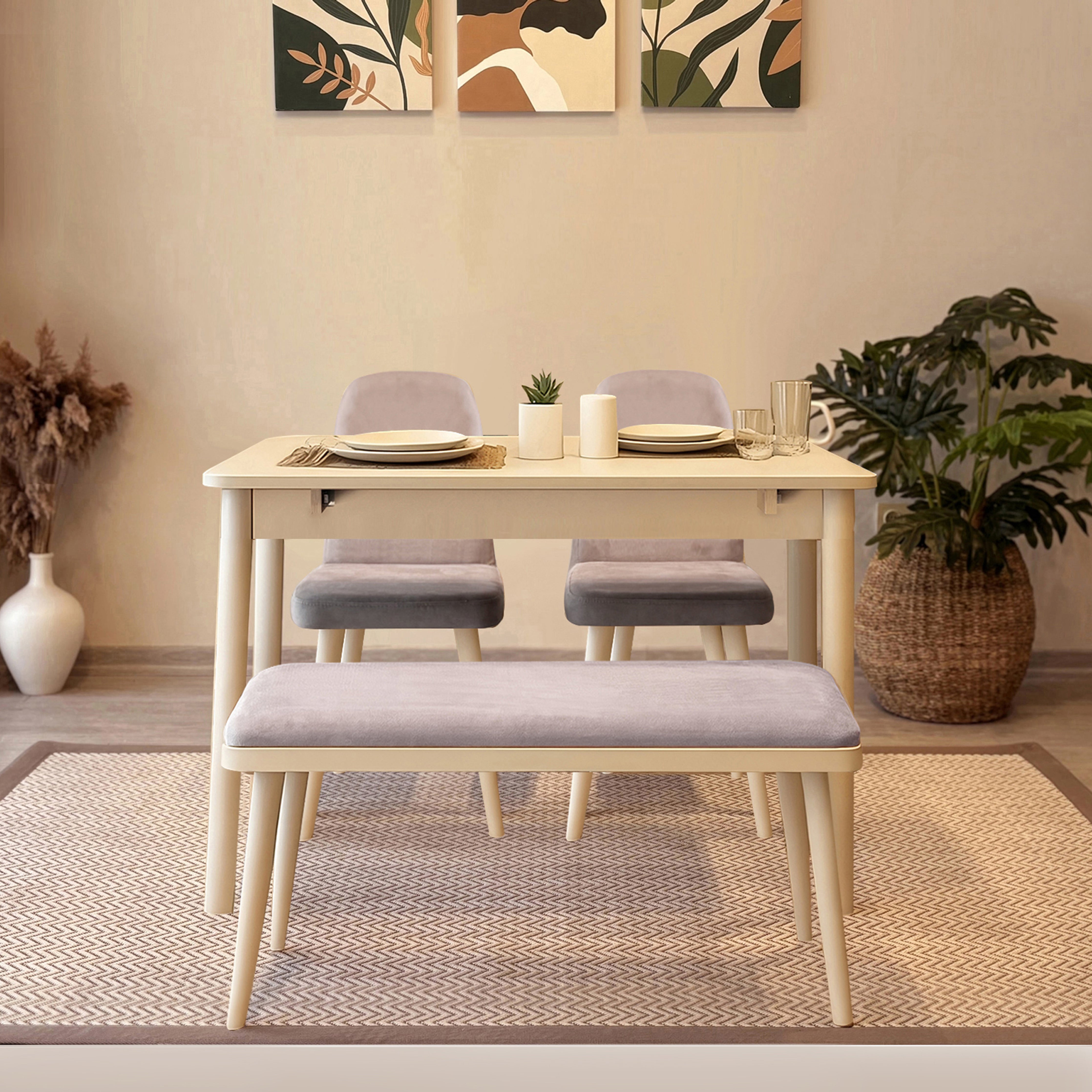 VİNA MİNİ AÇILIR MUTFAK MASA TAKIMI