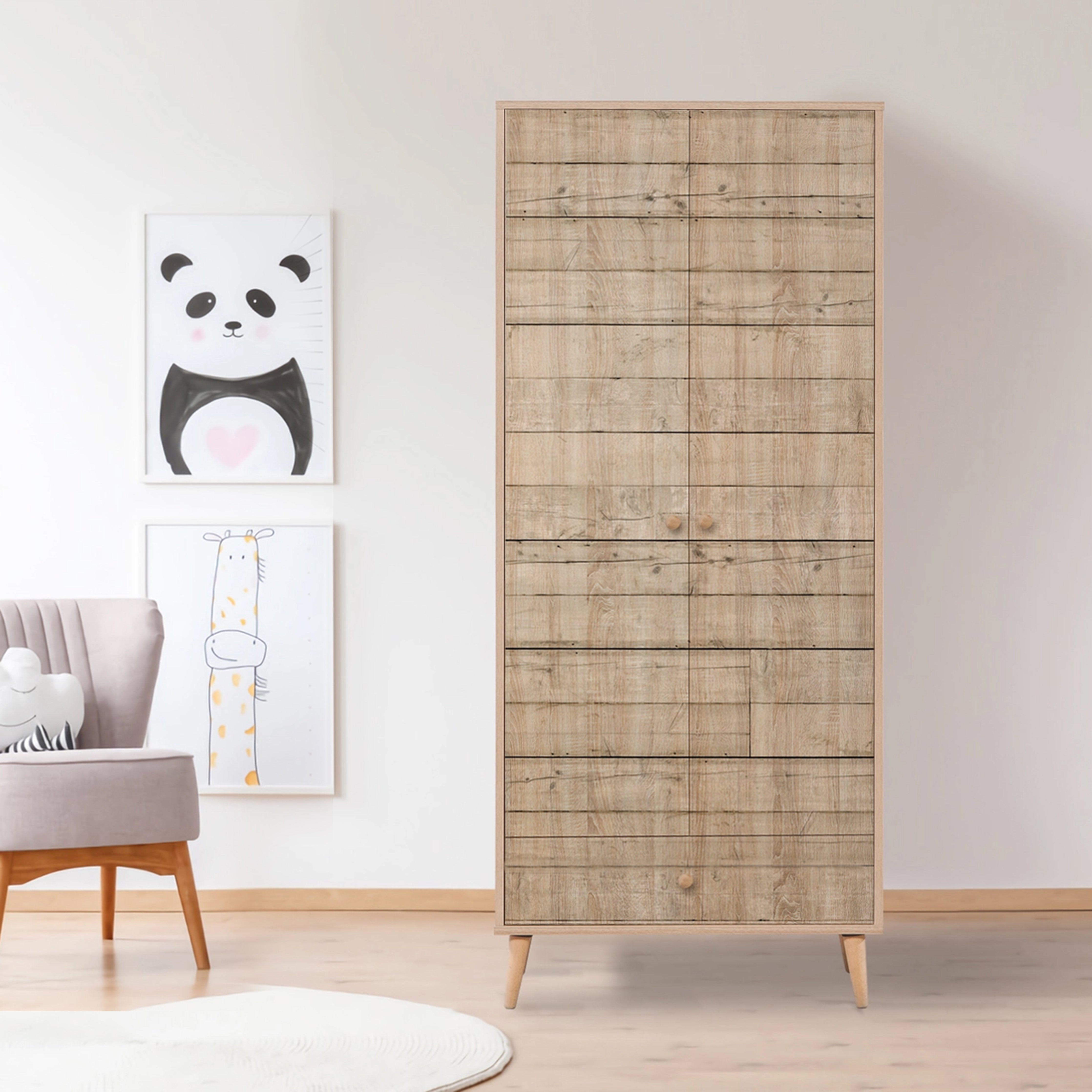 CİTY GARDIROP SONOMO NATURAL