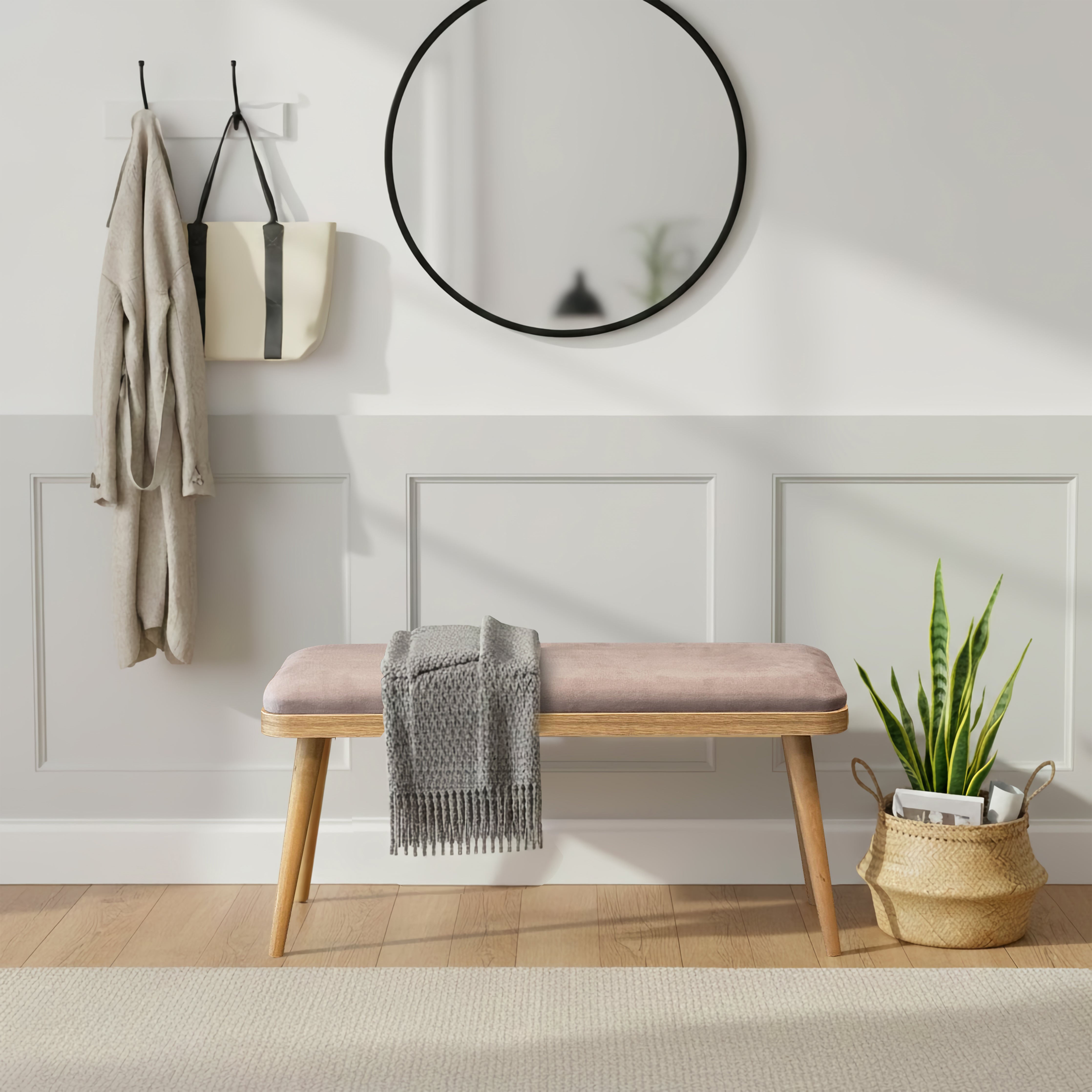 VİNA MİNİ BENCH KARİNA MEŞE