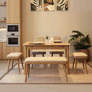 VİNA MİNİ AÇILIR MUTFAK MASA TAKIMI