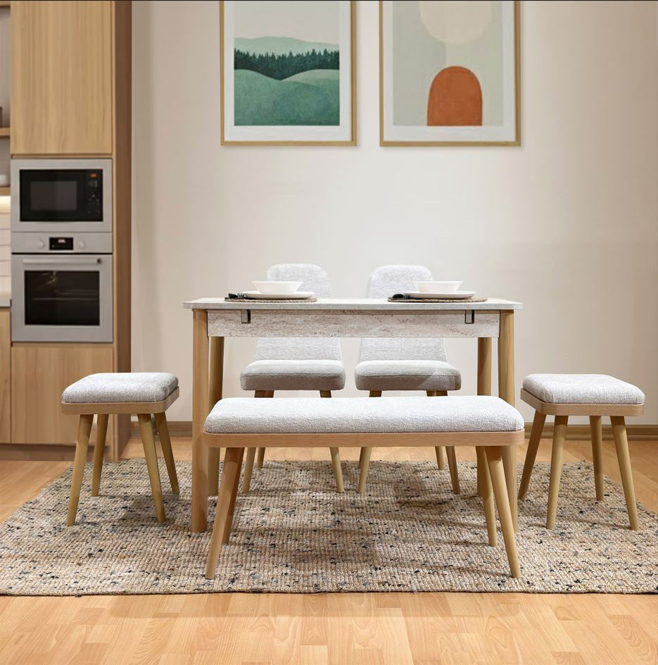 VİNA MİNİ AÇILIR MUTFAK MASA TAKIMI