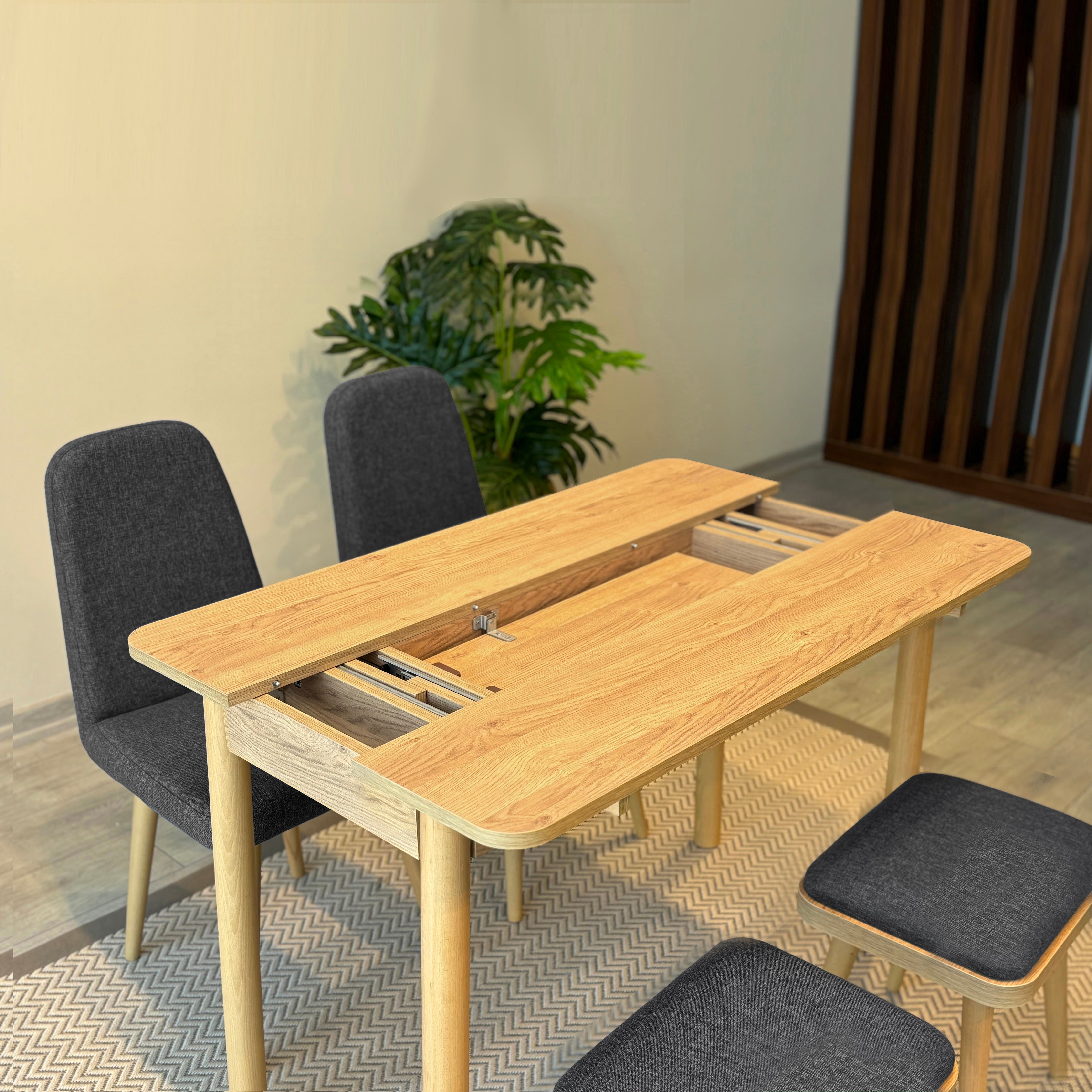 VİNA MİNİ AÇILIR MUTFAK MASA TAKIMI