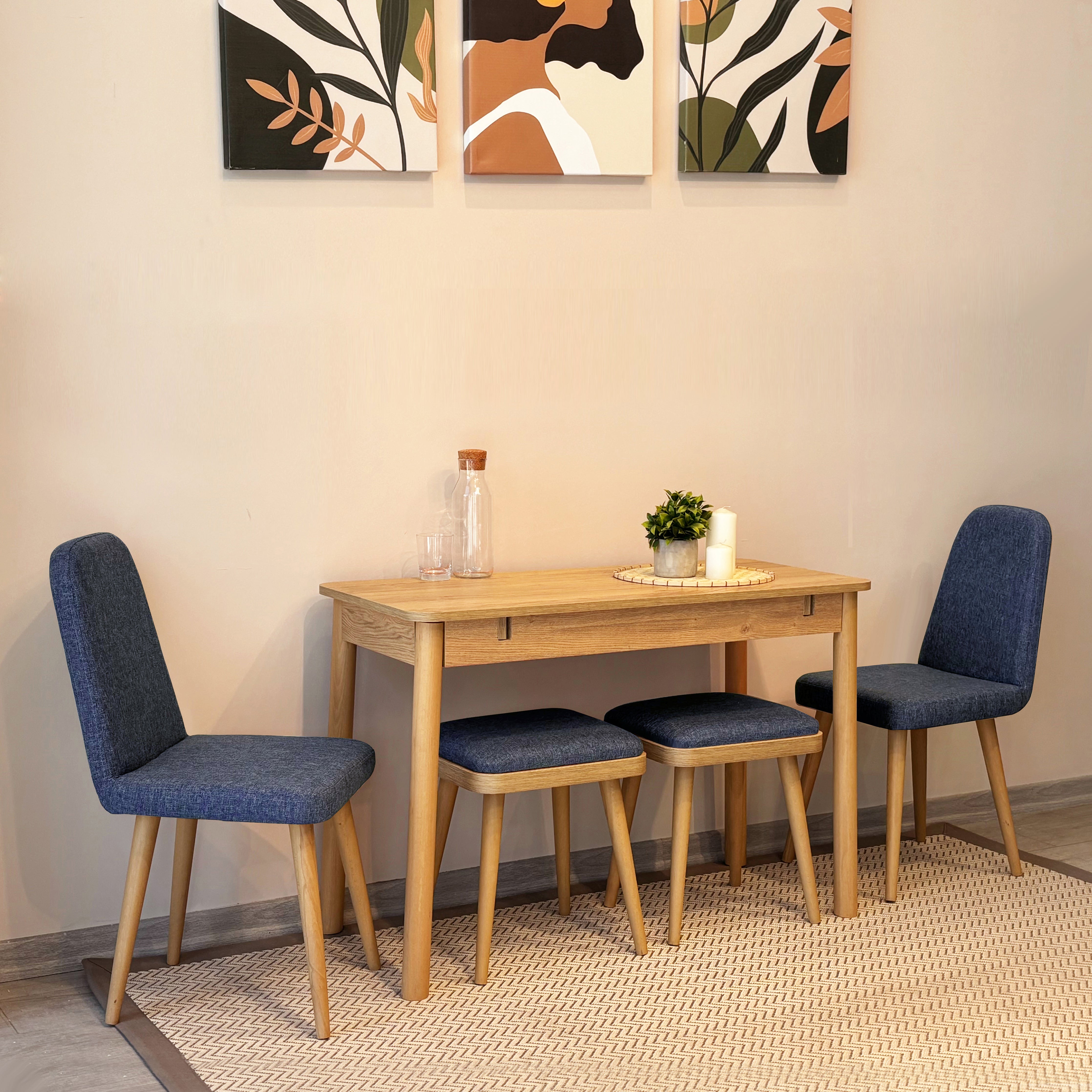 VİNA MİNİ AÇILIR MUTFAK MASA TAKIMI