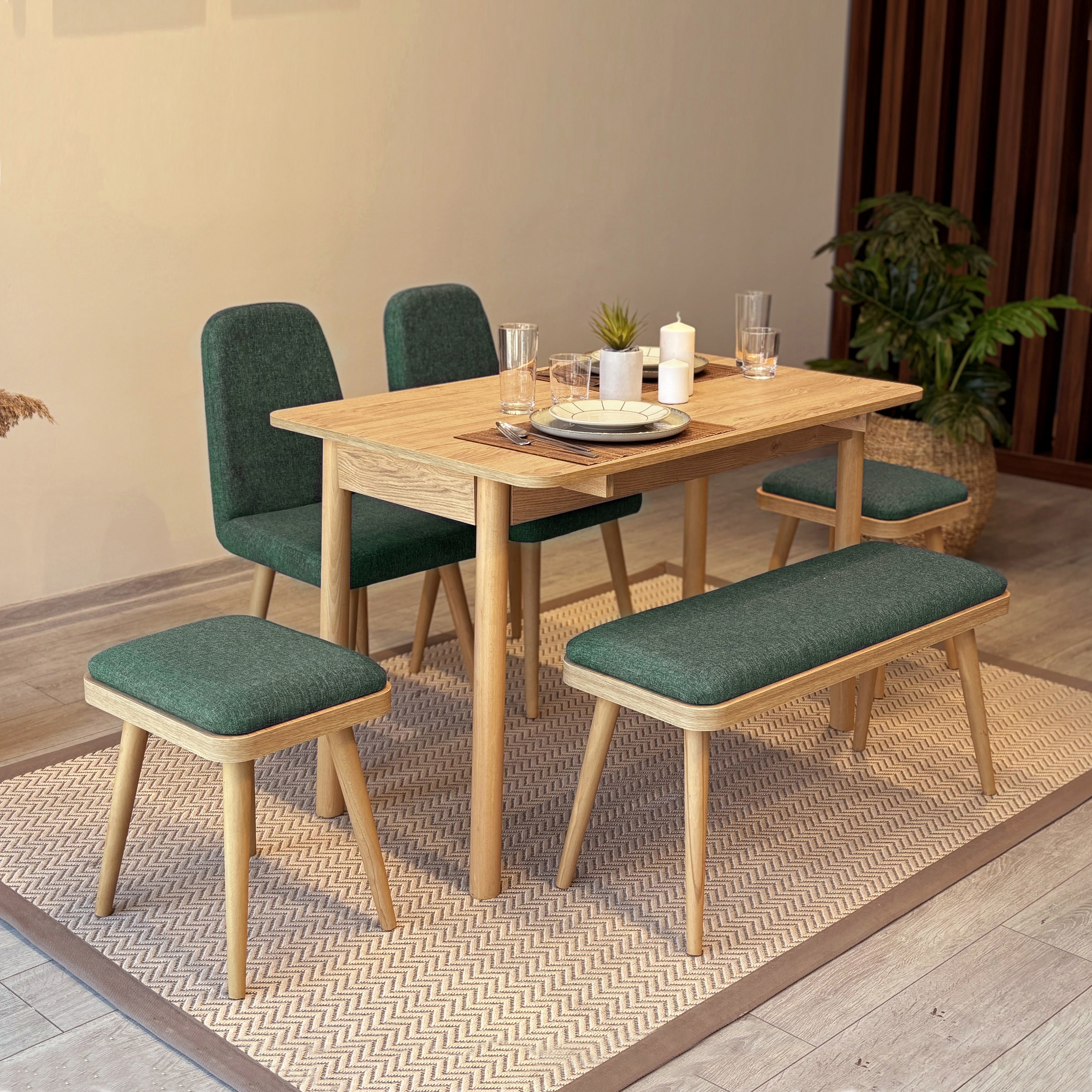 VİNA MİNİ AÇILIR MUTFAK MASA TAKIMI