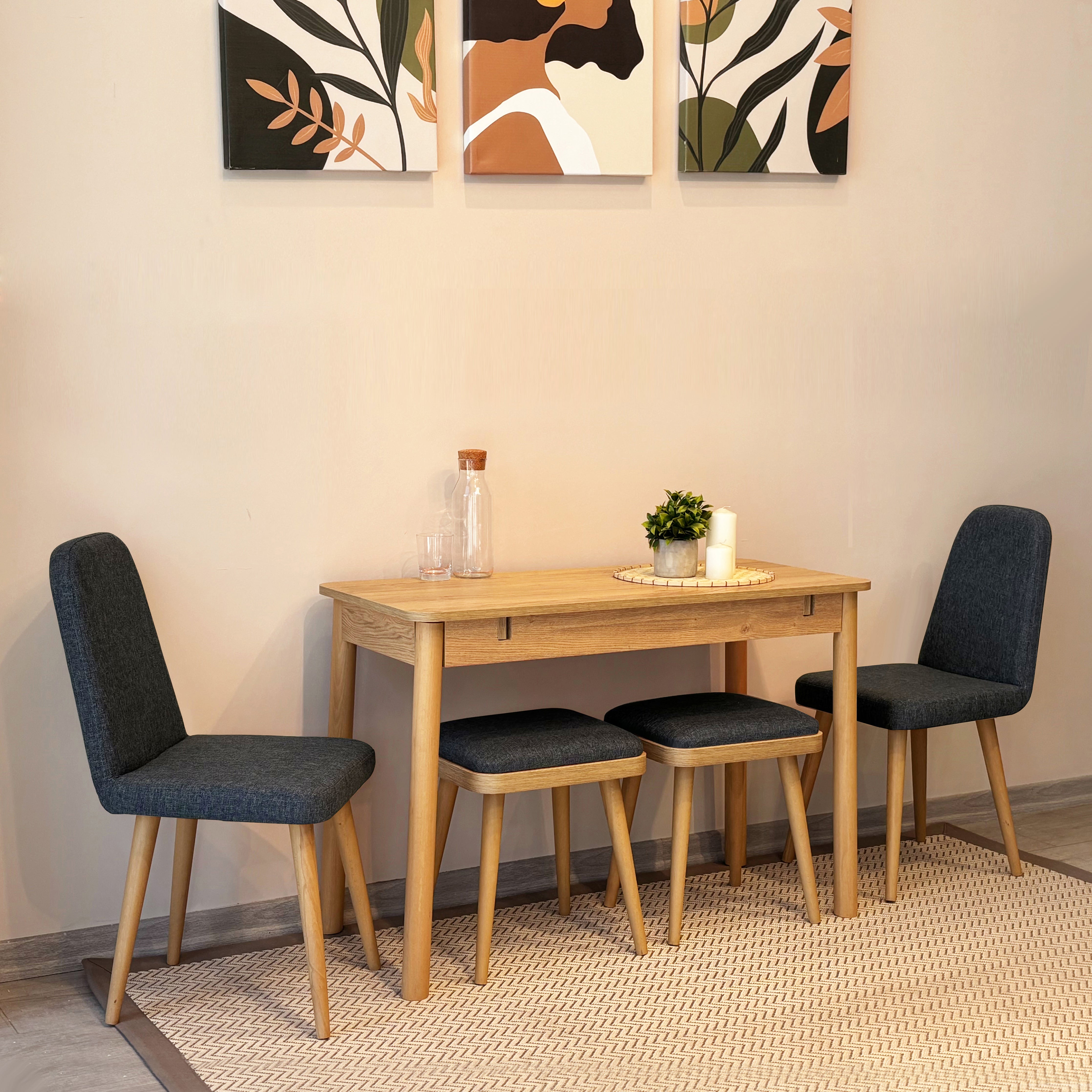 VİNA MİNİ AÇILIR MUTFAK MASA TAKIMI