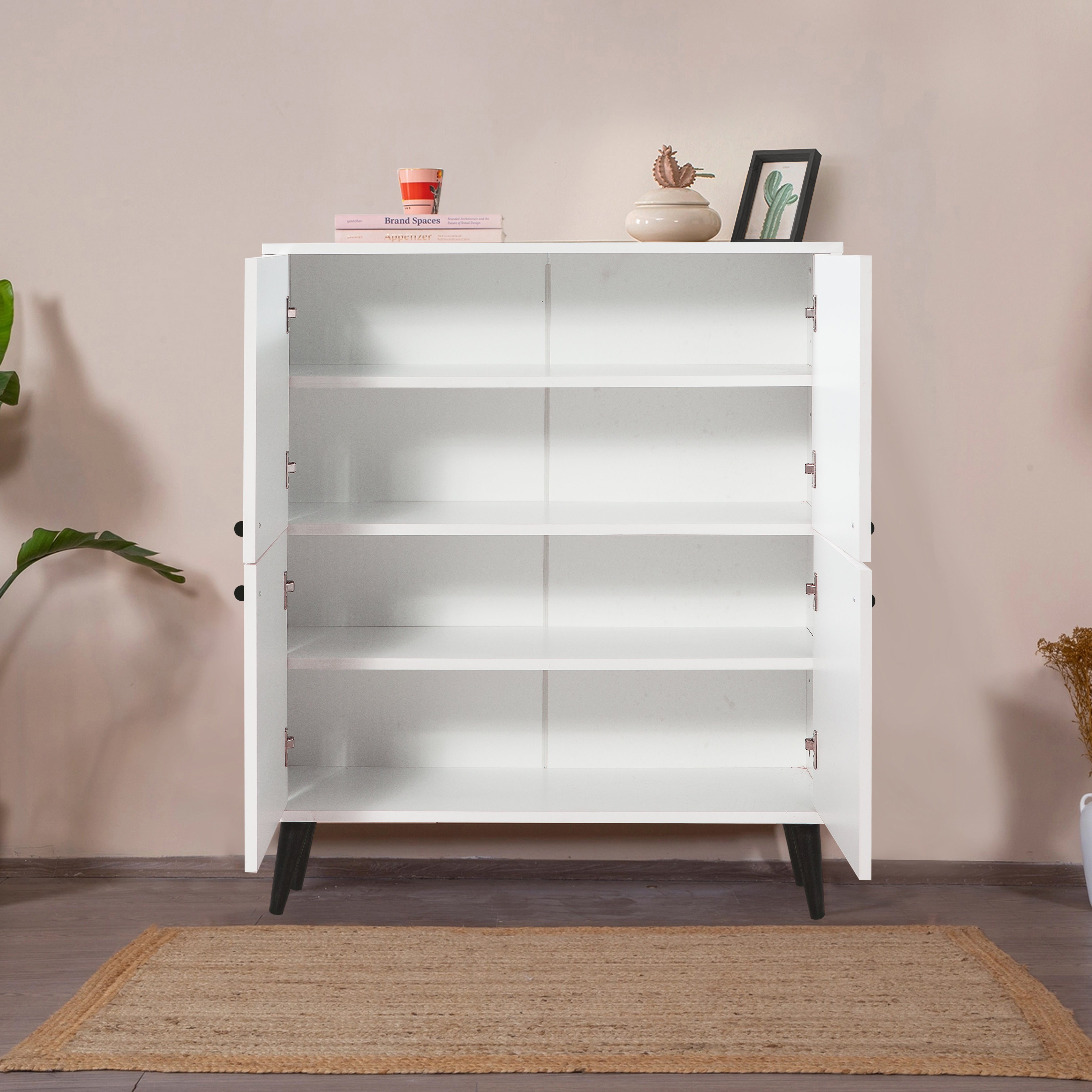 MULTİLÜX BEYAZ DESENLİ LAKE AYAK MANYAS