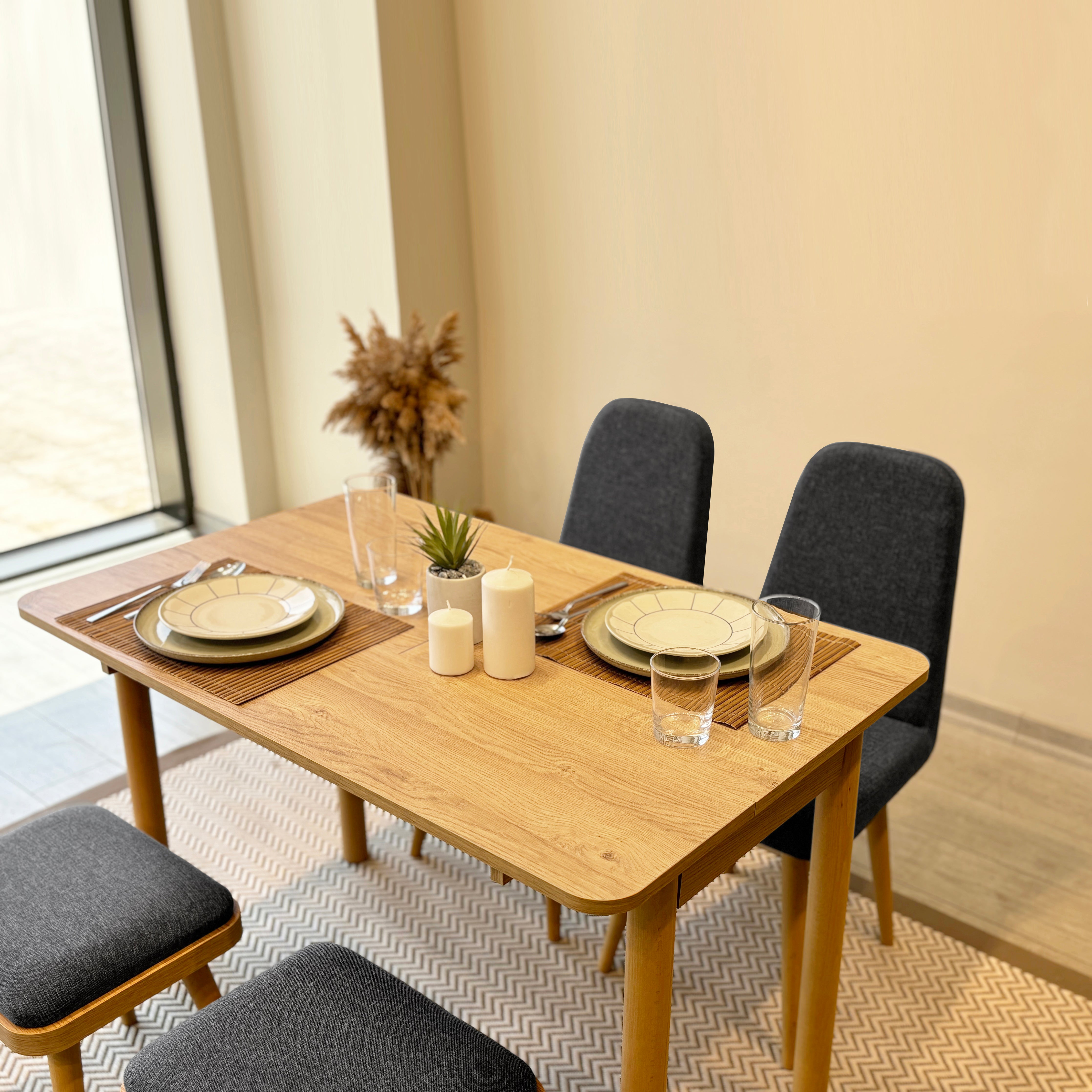 VİNA MİNİ AÇILIR MUTFAK MASA TAKIMI