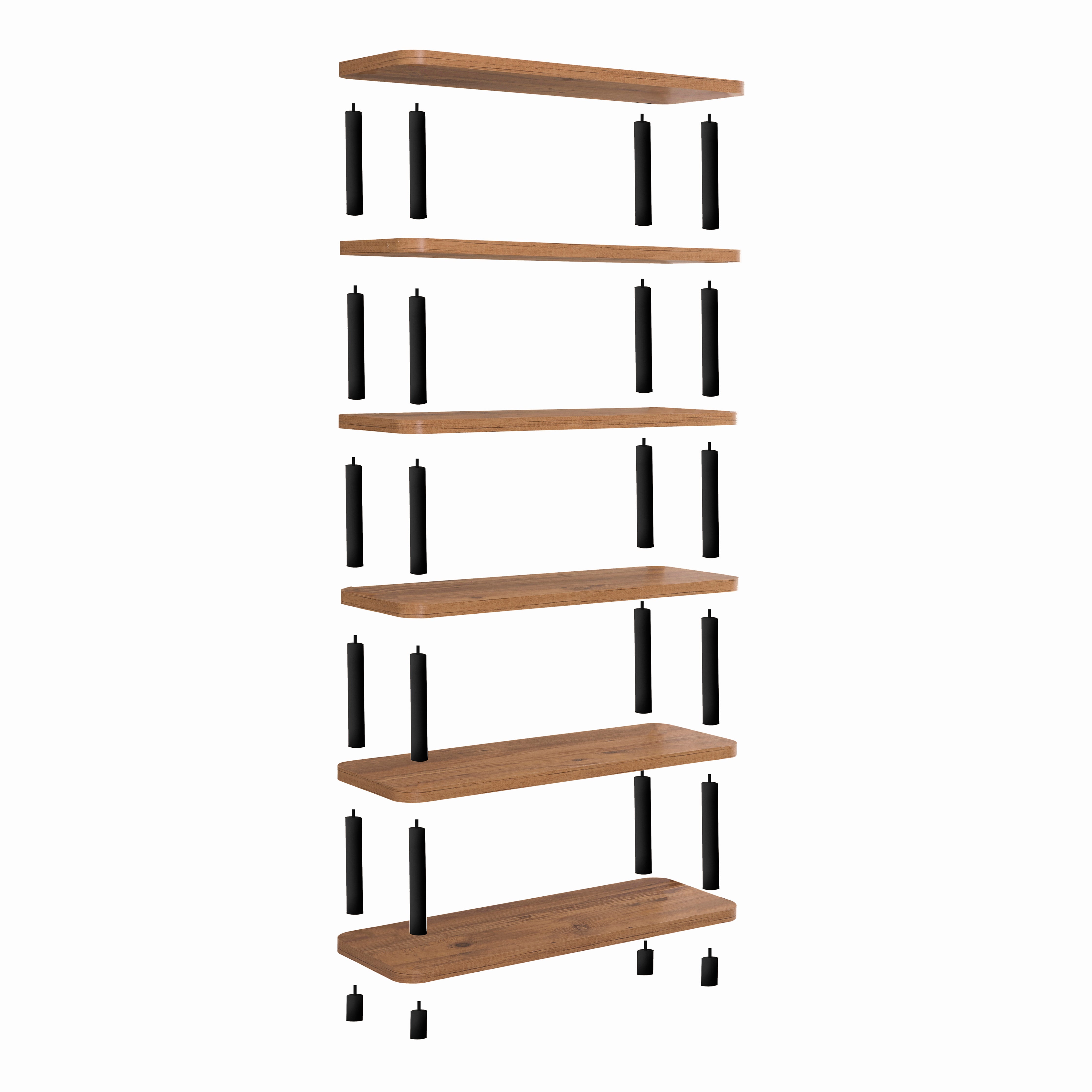 DORA GALA 6 RAFLI KİTAPLIK 80X28