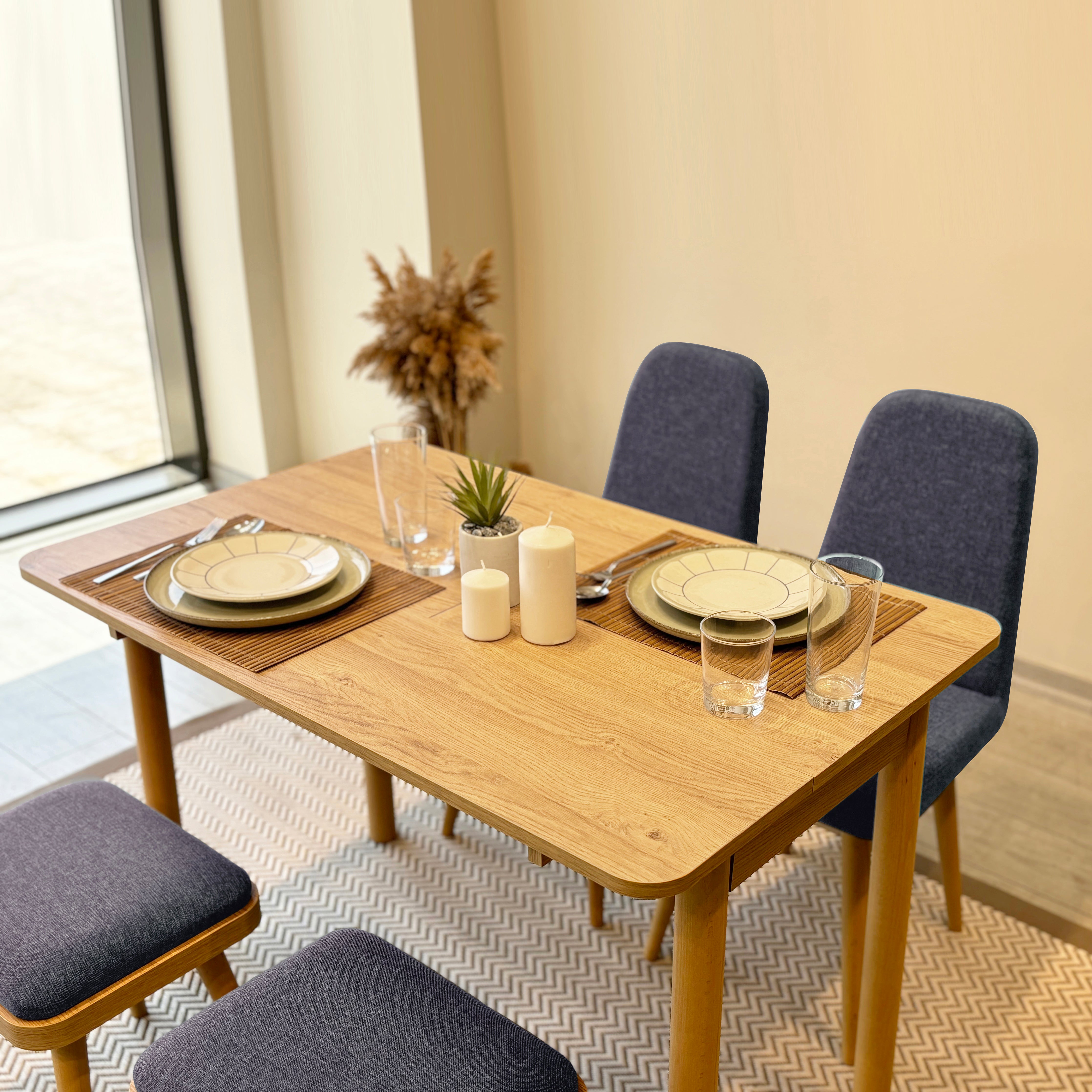 VİNA MİNİ AÇILIR MUTFAK MASA TAKIMI