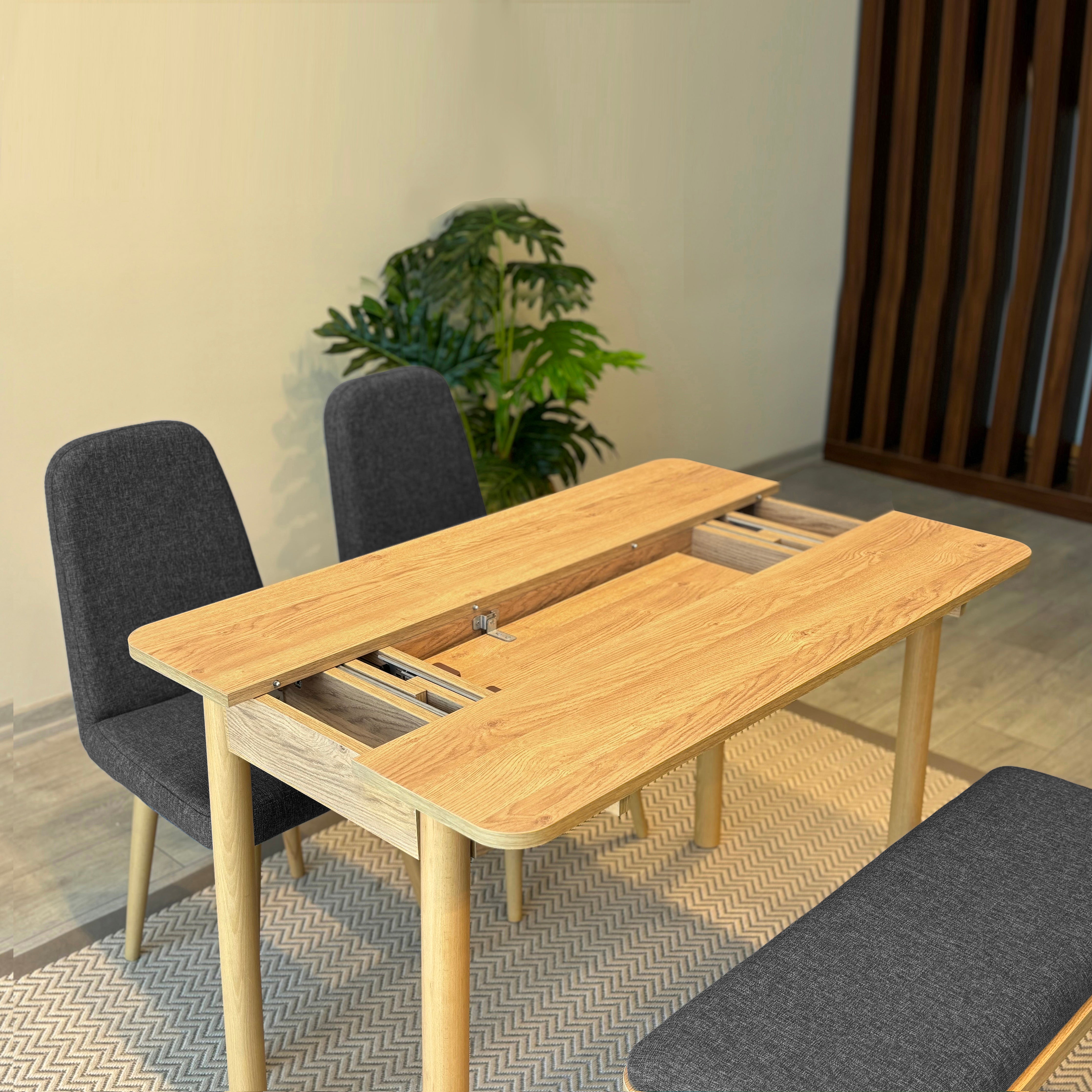 VİNA MİNİ AÇILIR MUTFAK MASA TAKIMI