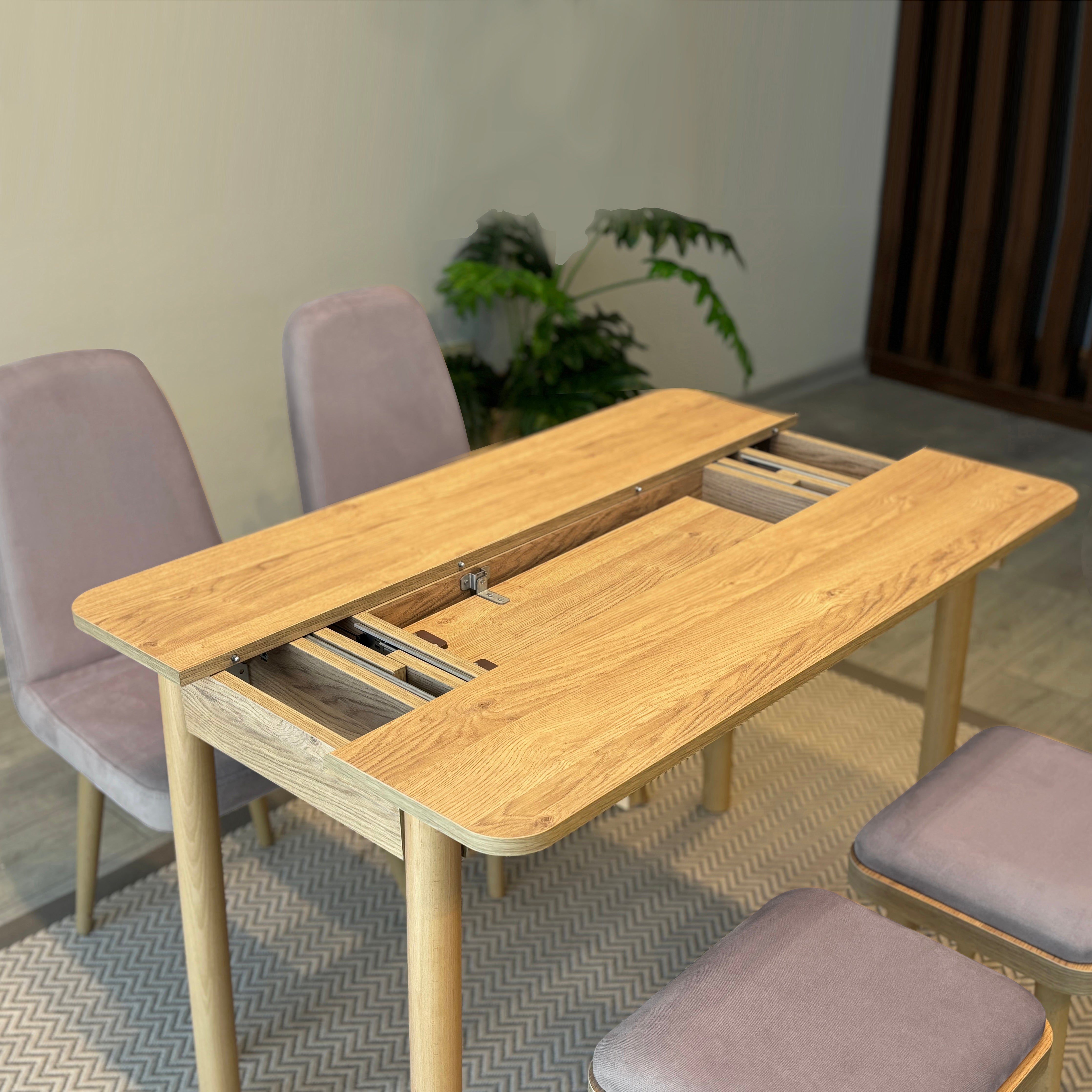 VİNA MİNİ AÇILIR MUTFAK MASA TAKIMI