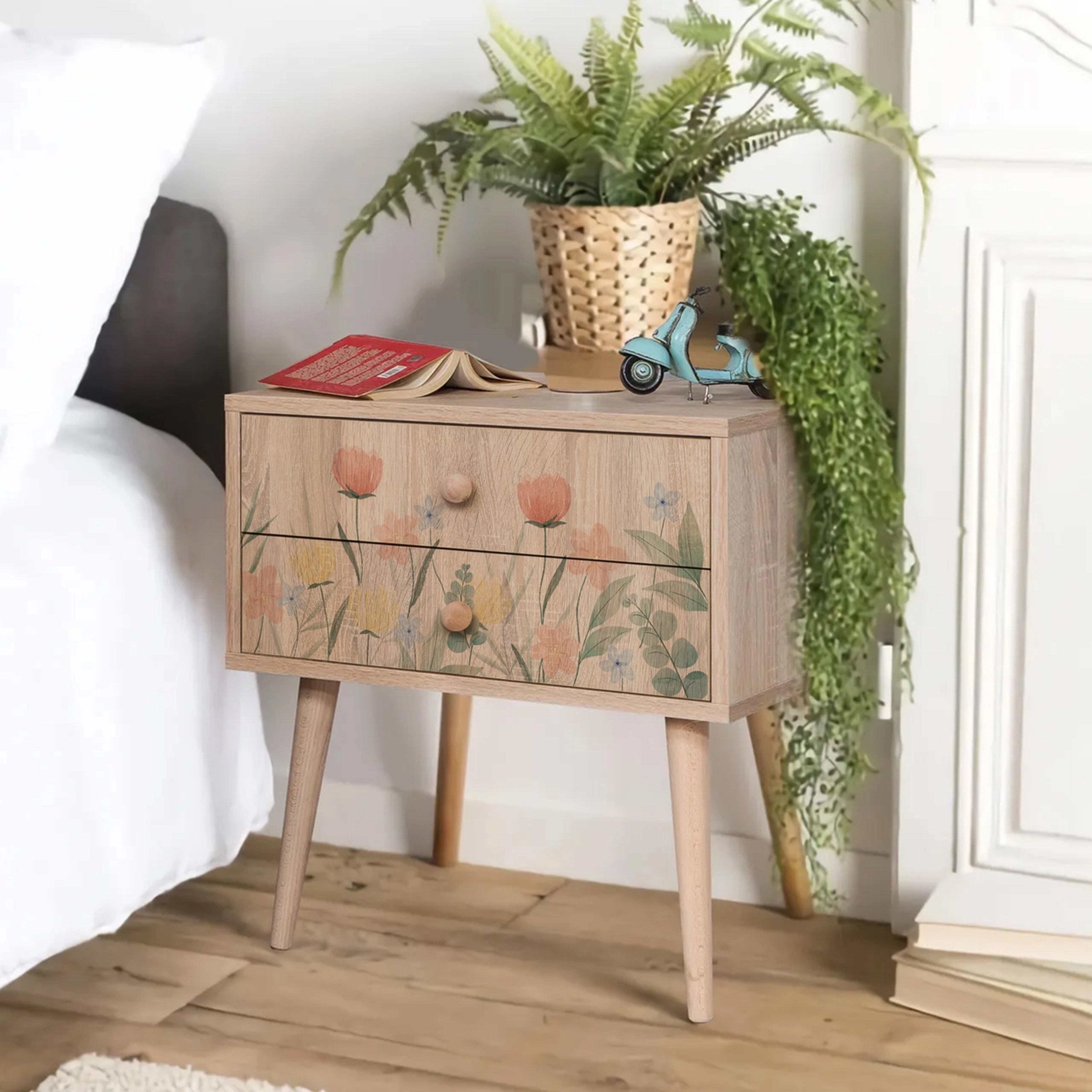 CİTY TWO KOMODİN SONOMO TULİP