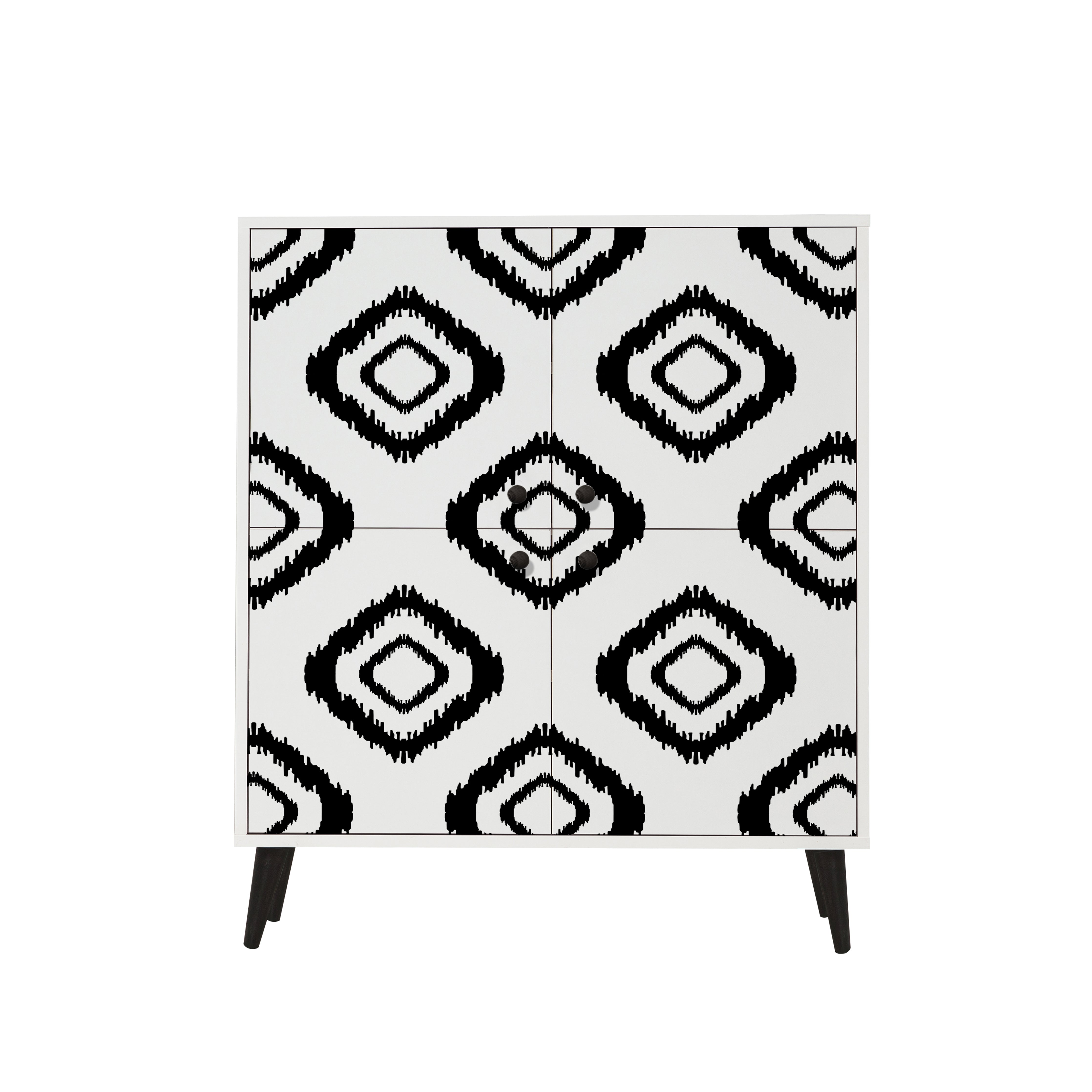 MULTİLÜX BEYAZ DESENLİ LAKE AYAK FAS