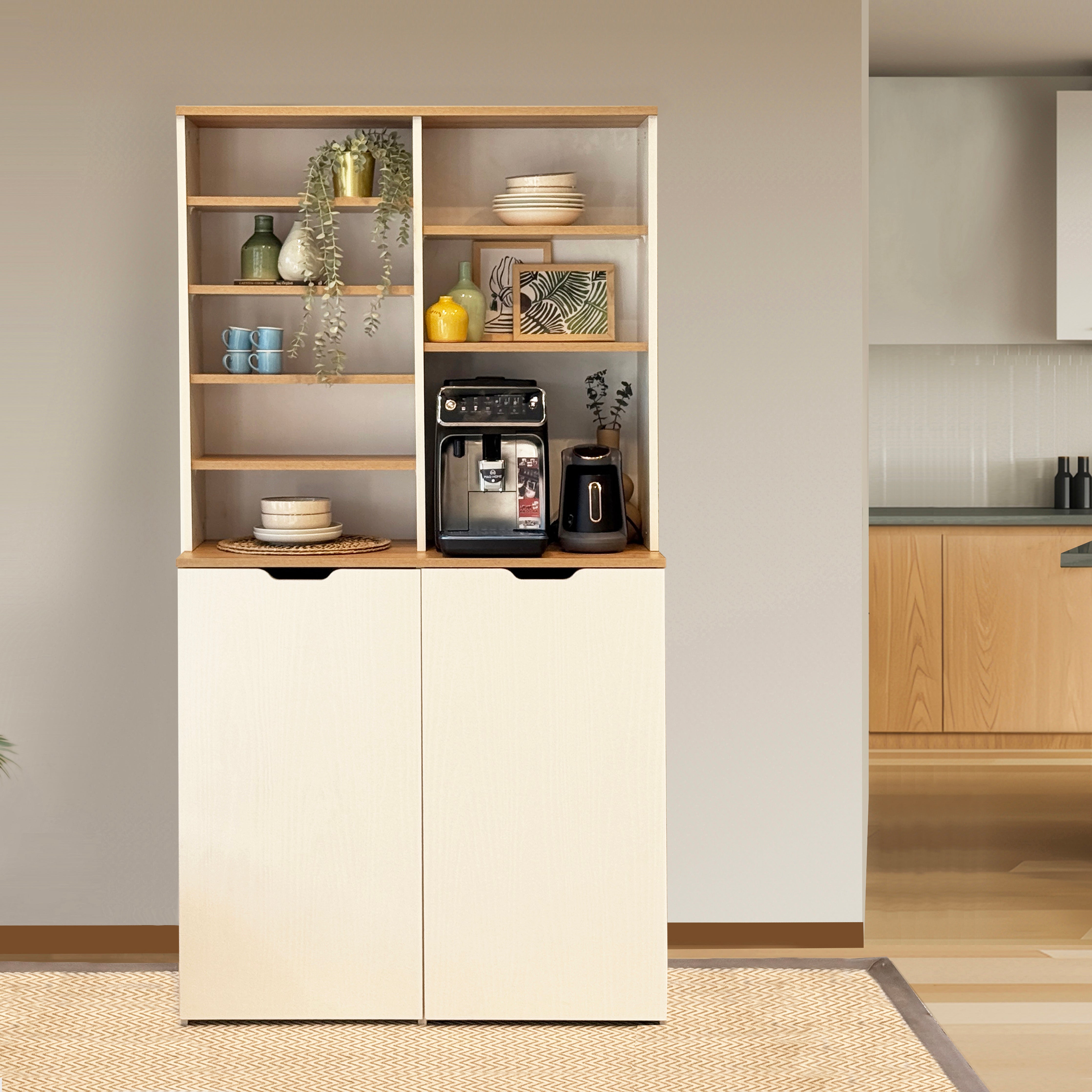 FOLDA KATLANABİLİR MASALI KAHVE KÖSESİ İKİ TABURELİ TAKIM