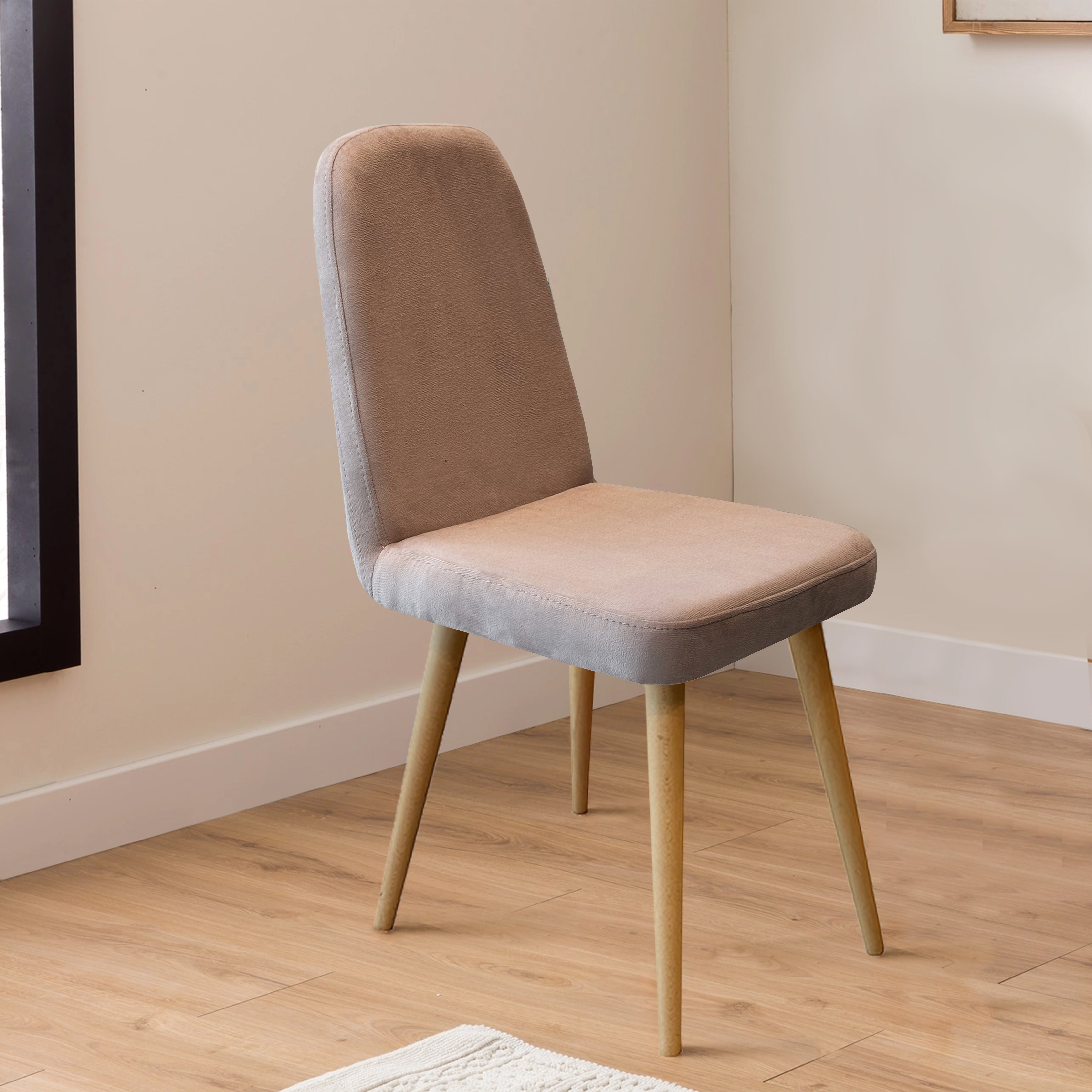 VİNA MİNİ İKİLİ SANDALYE KARİNA MEŞE