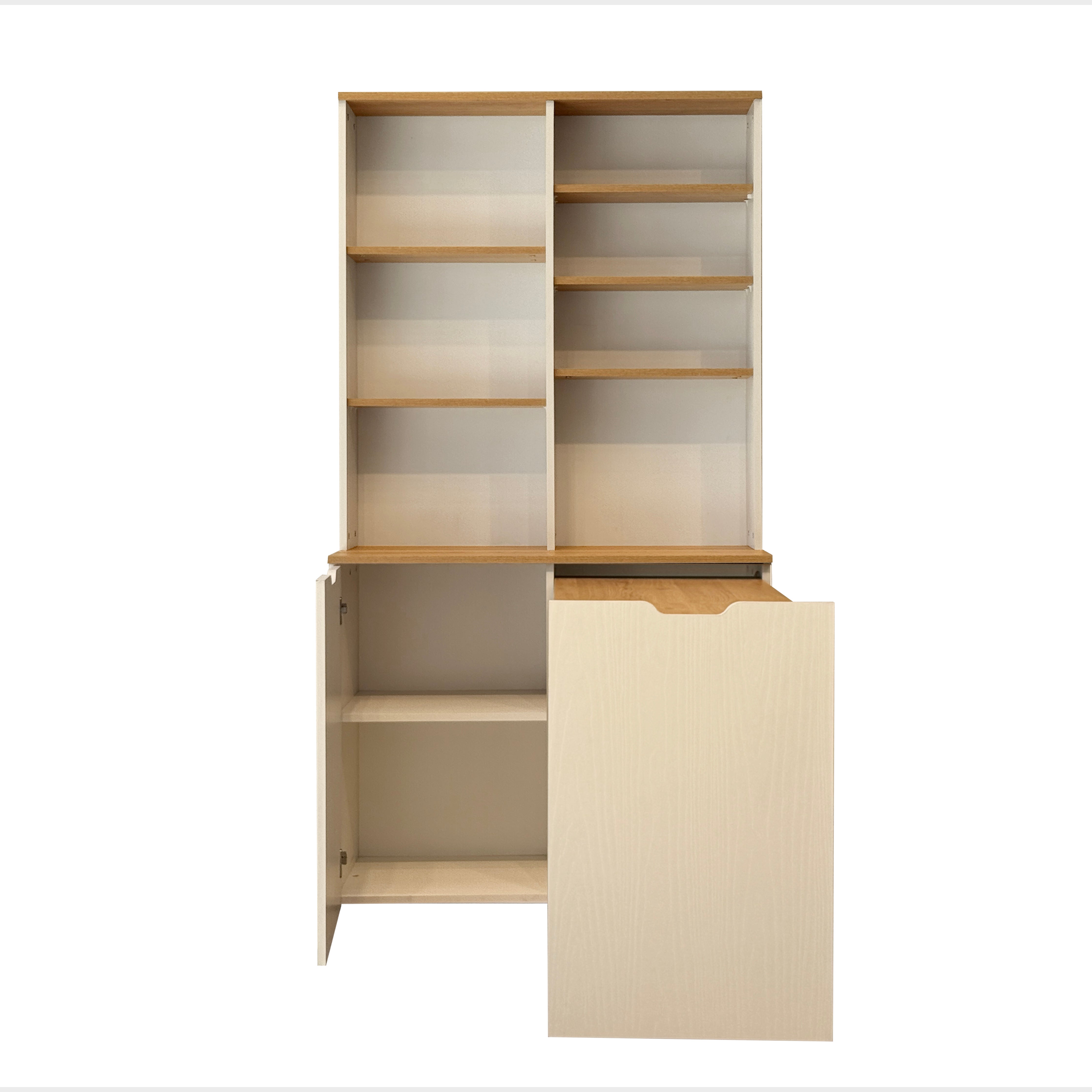 FLECTO KATLANABILIR MASALI KITAPLIK KARİNA SEDEF