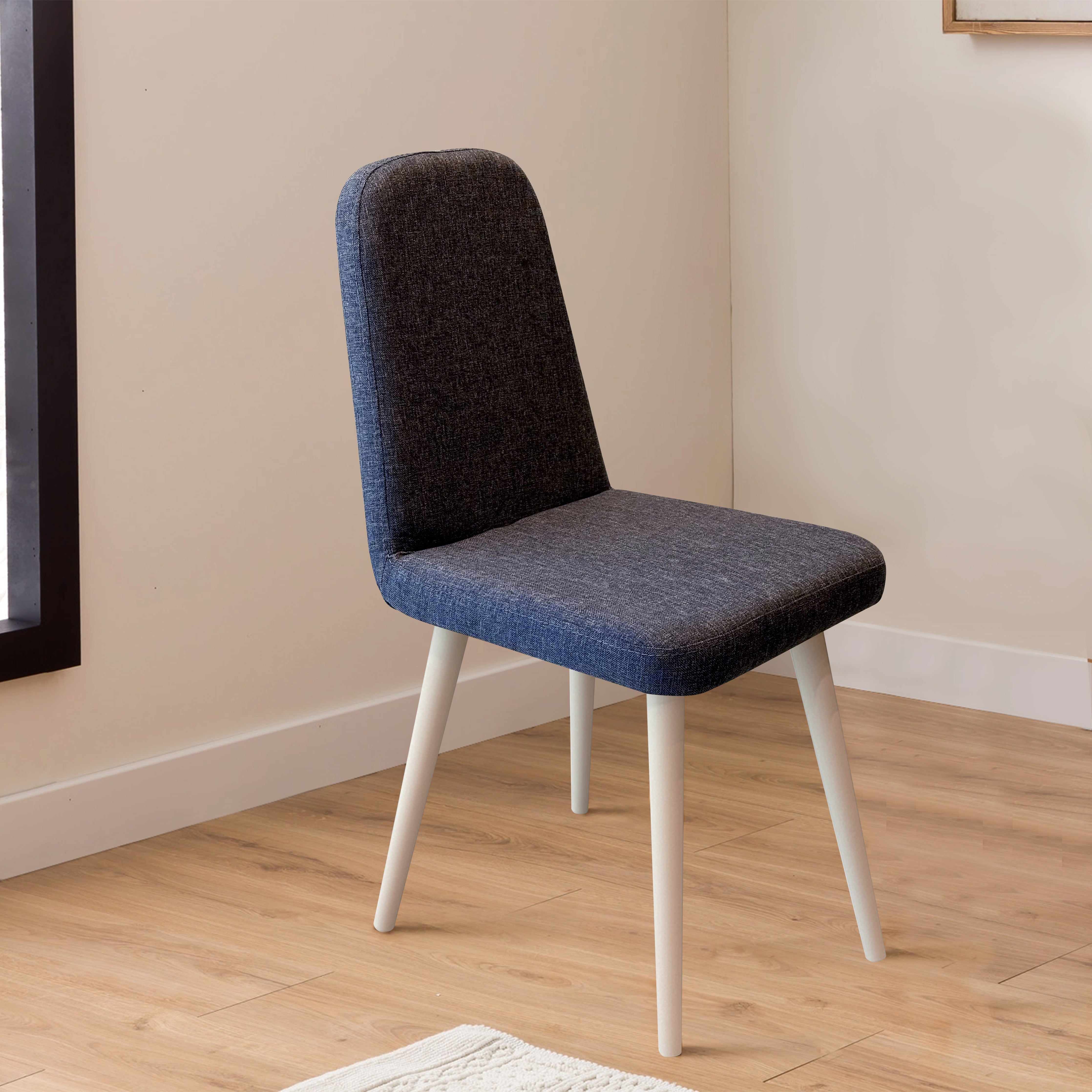 VİNA MİNİ İKİLİ SANDALYE SEDEF KREM