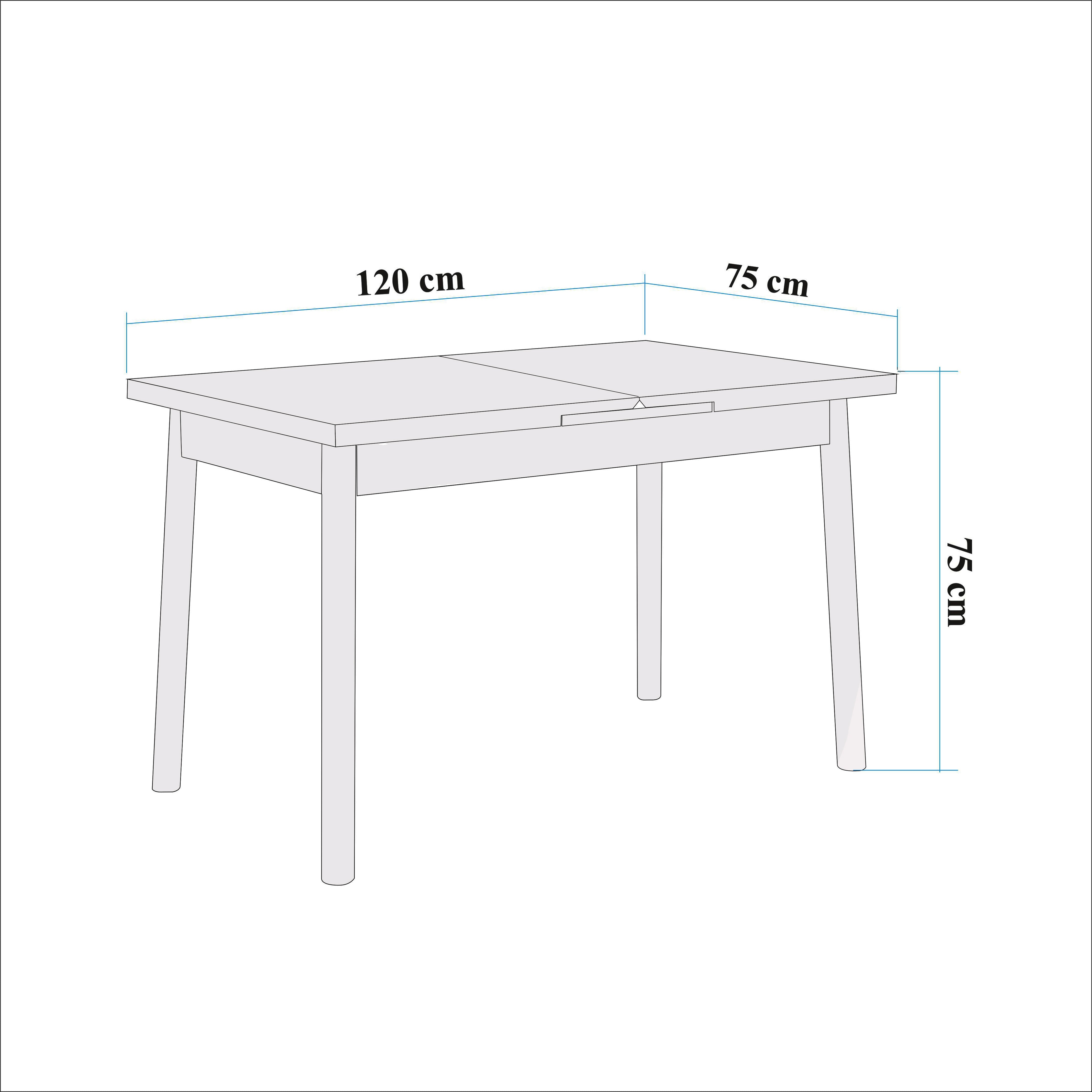STORMİ AÇILIR MUTFAK MASA TAKIMI