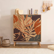 MULTİLÜX SONOMO DESENLİ SİLİNDİR AHŞAP AYAK PALM