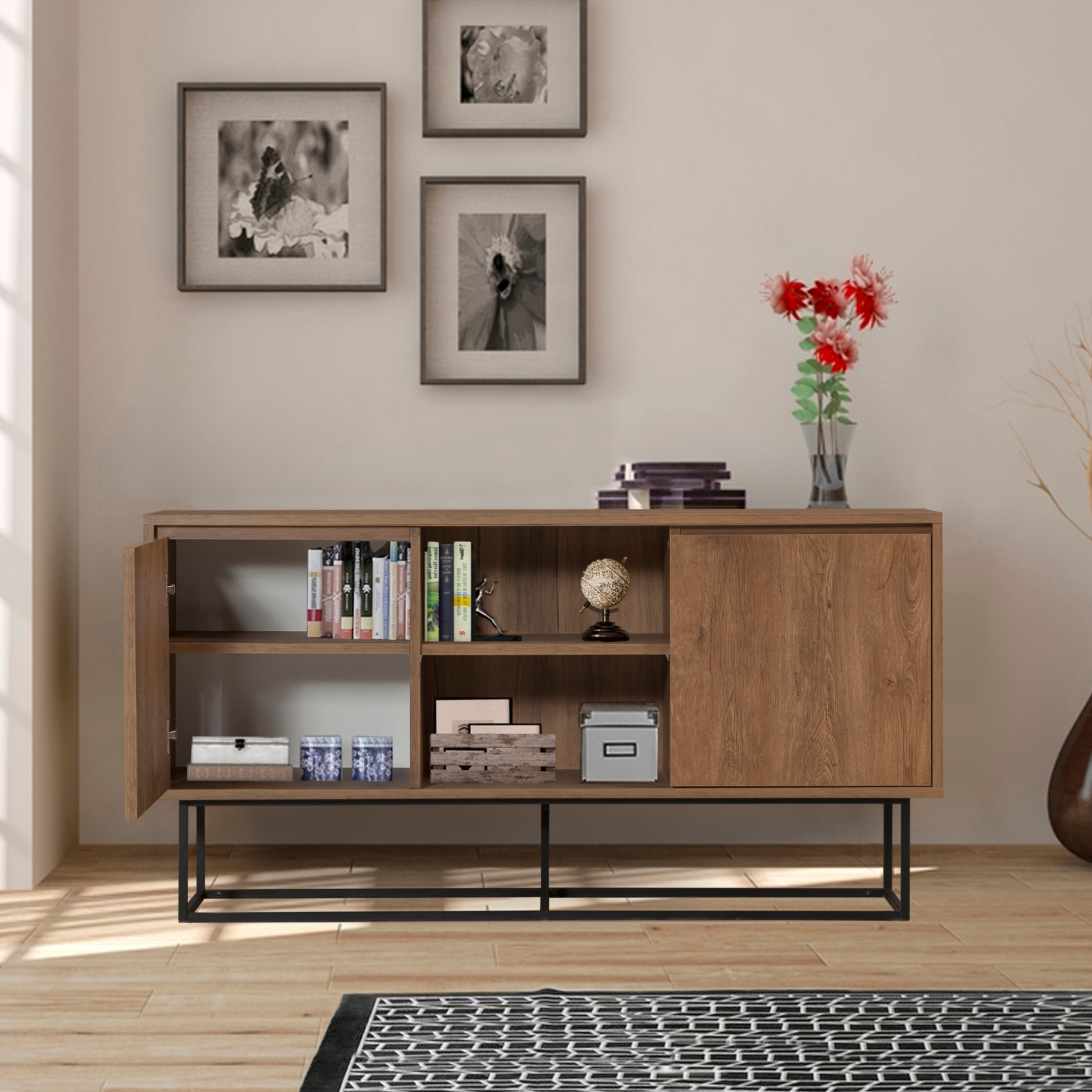 ZELA KONSOL RAFLI DOLAP