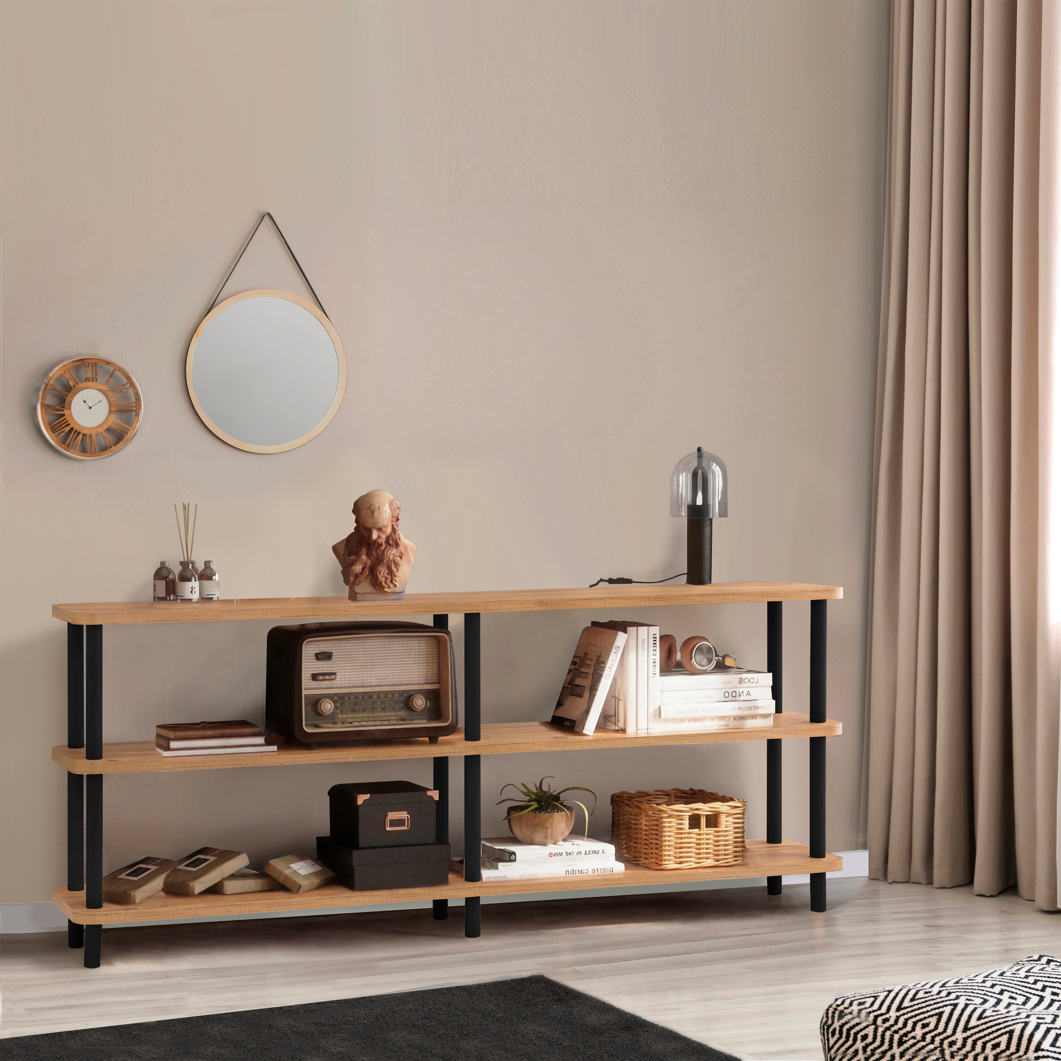 DORA ZEN KİTAPLIK 180X35