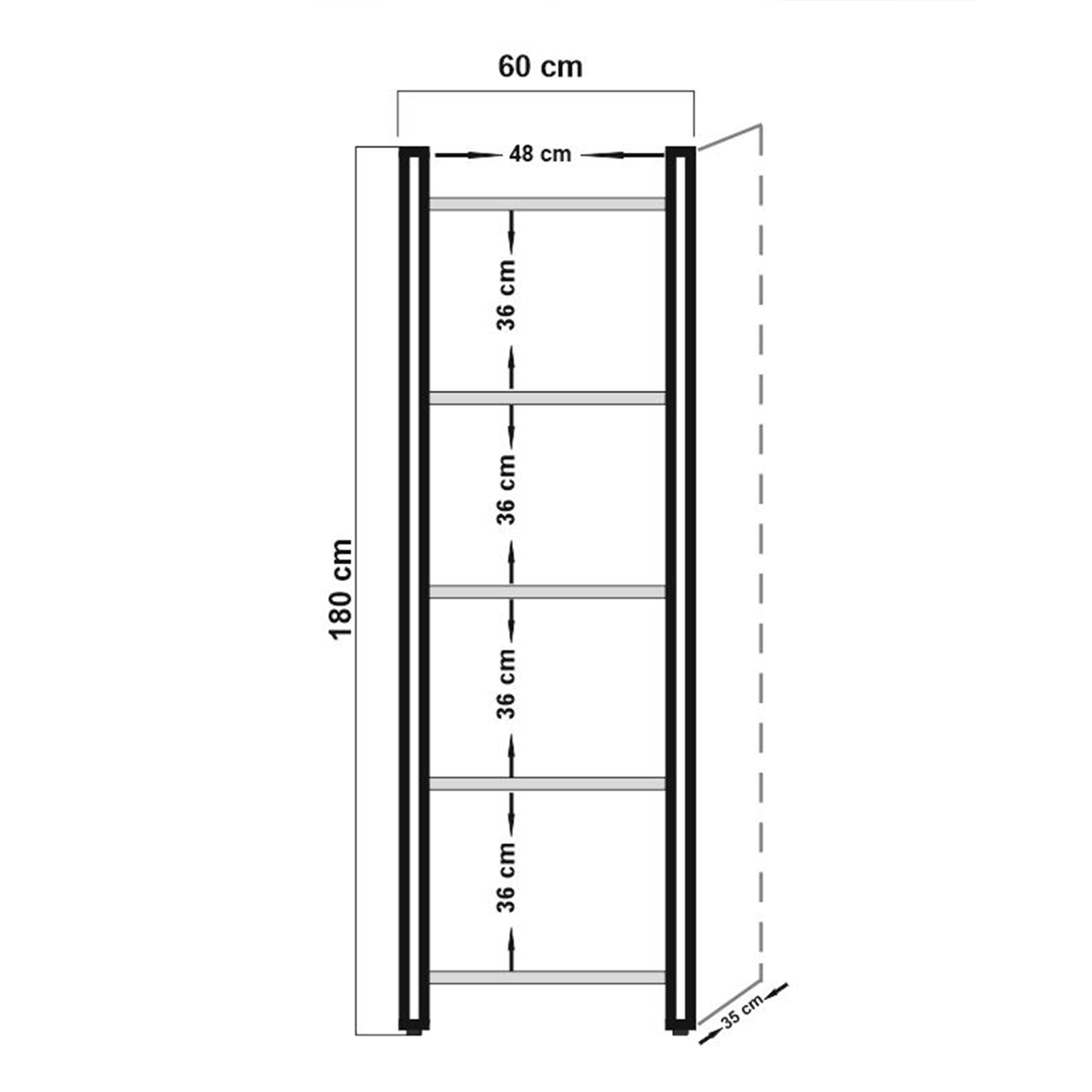 COSMO PENTA KİTAPLIK ATLANTİK