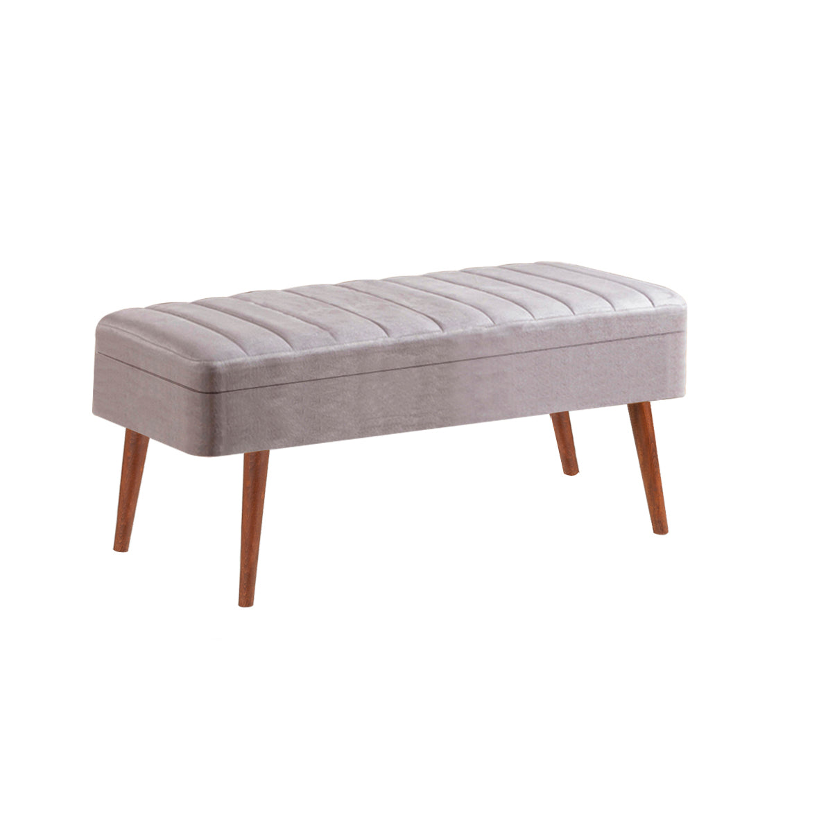 VİNA KUMAŞLI SANDIKLI BENCH CEVİZ