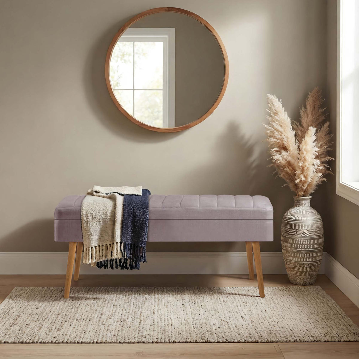 VİNA KUMAŞLI SANDIKLI BENCH ATLANTİK