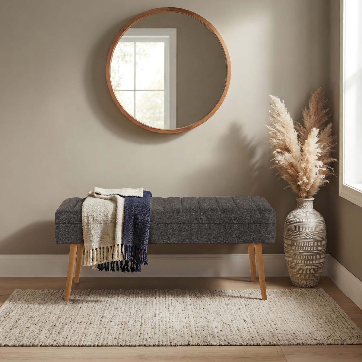 VİNA KUMAŞLI SANDIKLI BENCH ATLANTİK